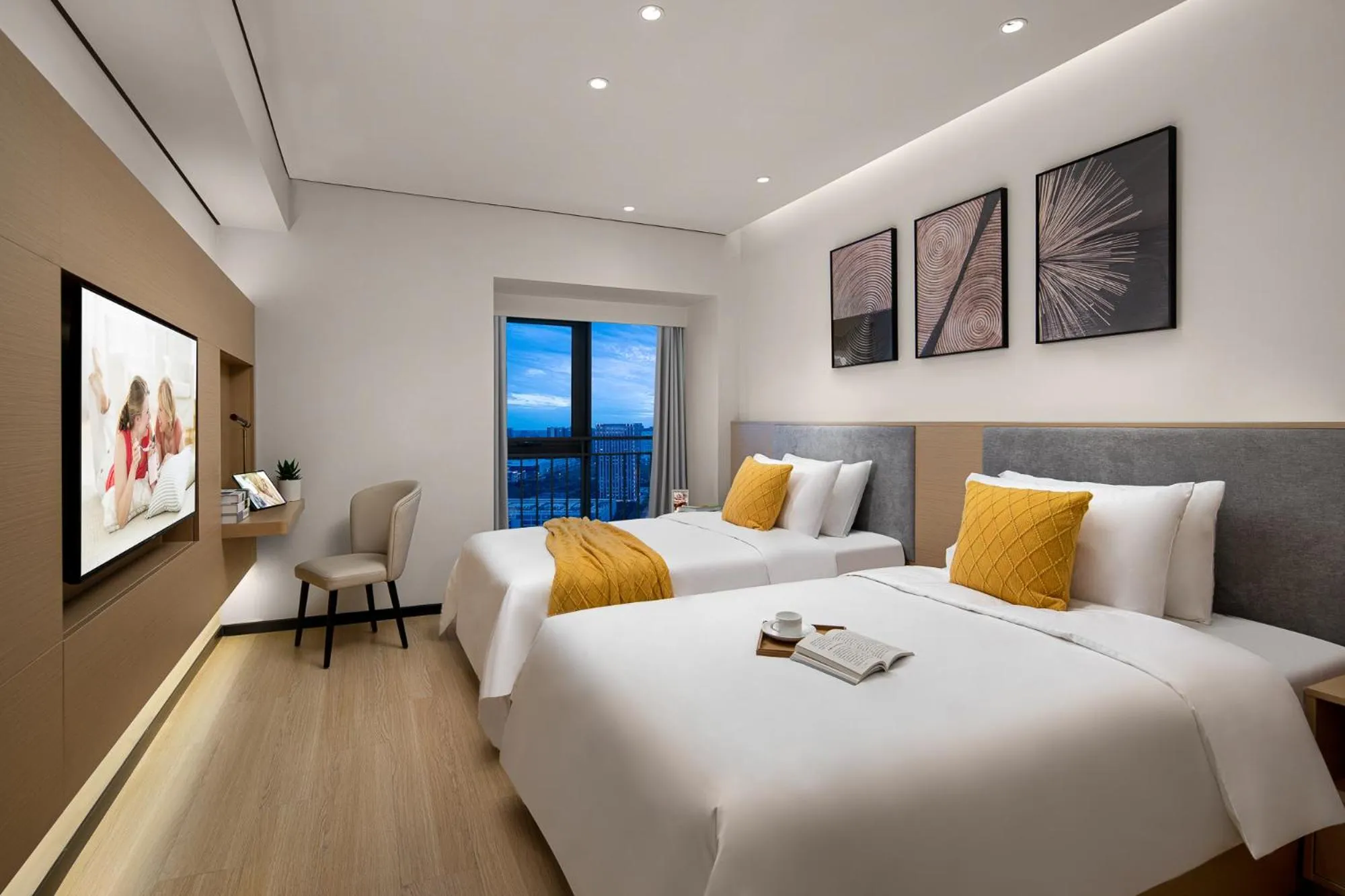 Studio Executive Twin in Citadines Gaoxin Chengdu