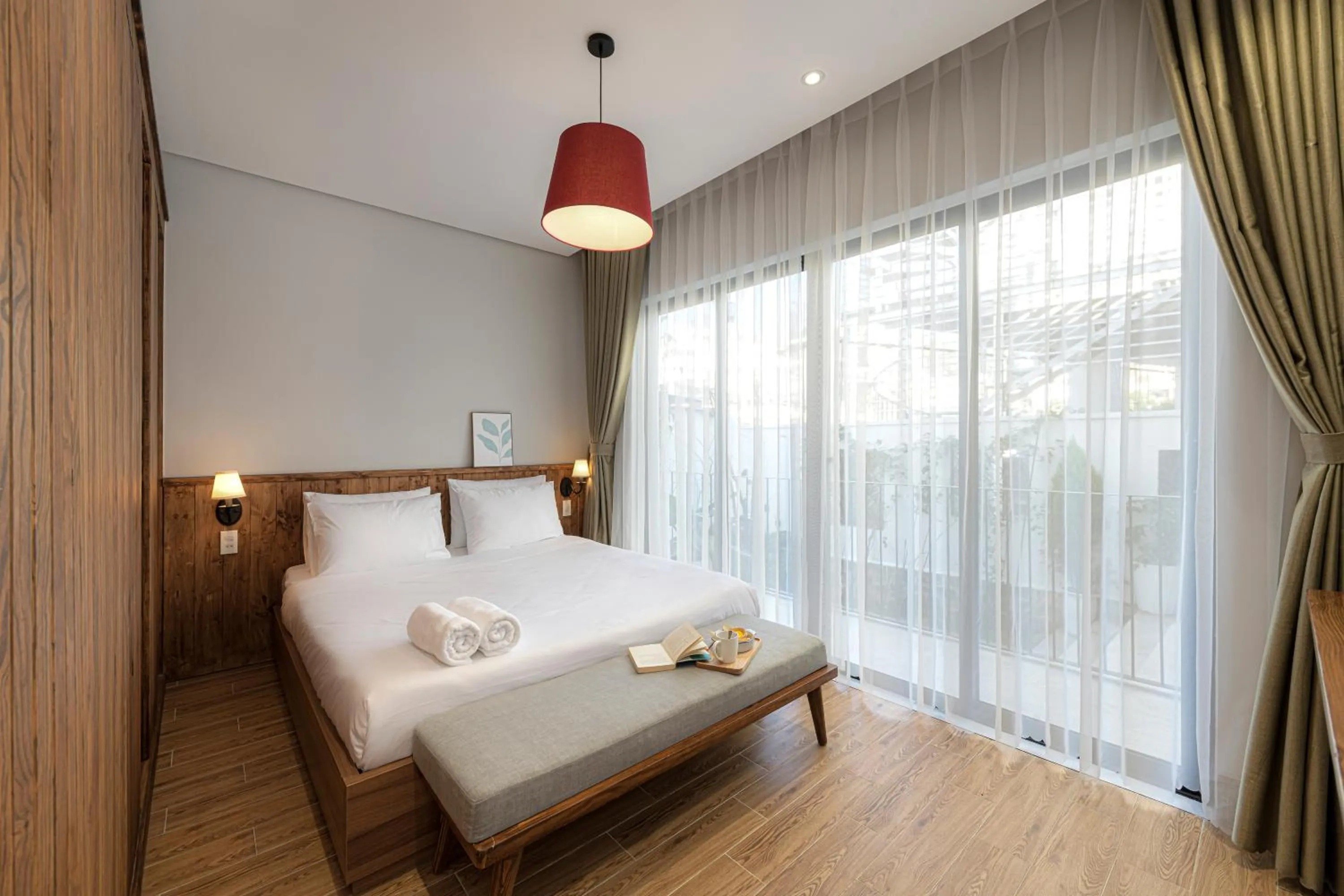 Double Room with Patio in Thơm House