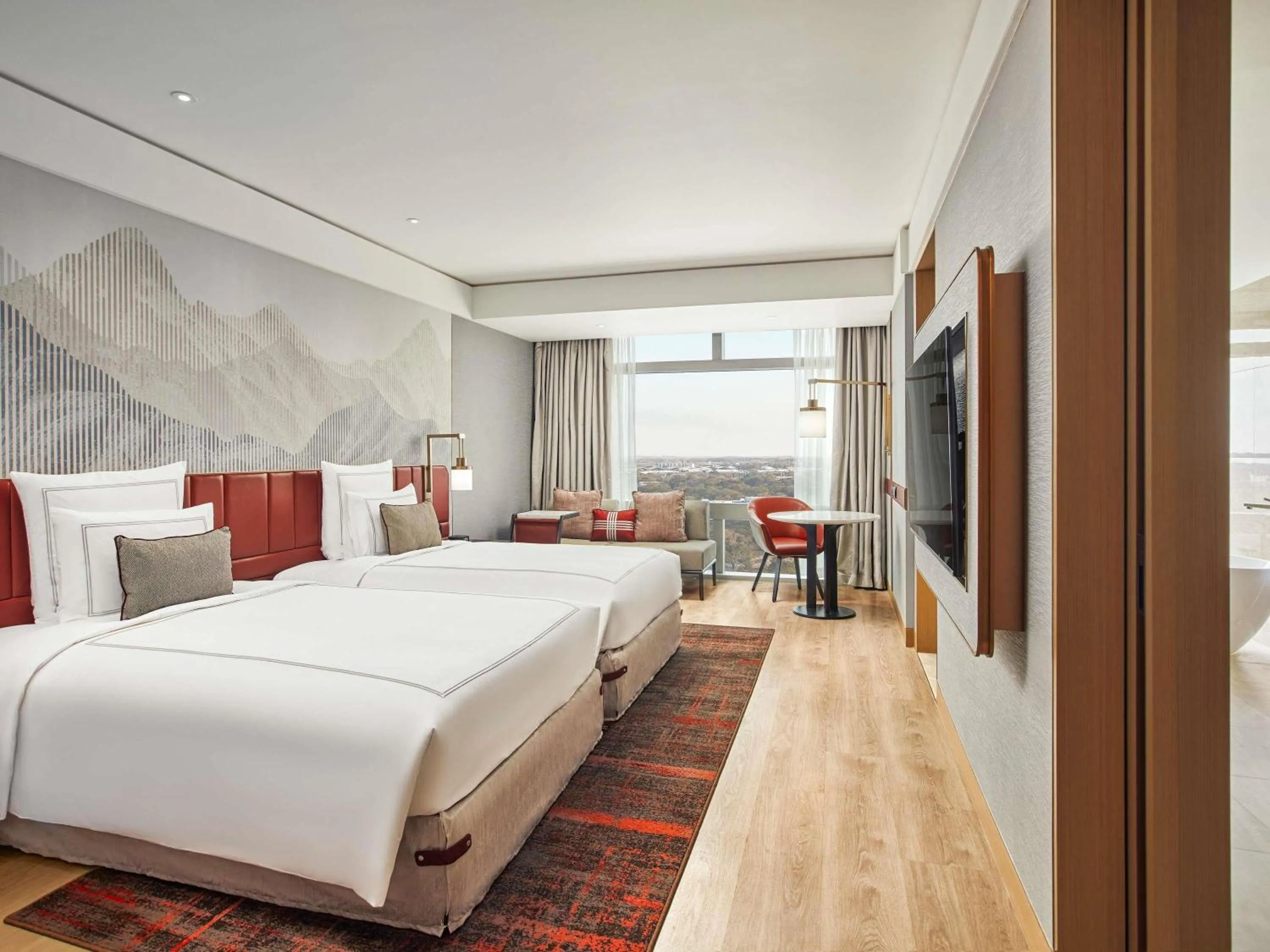Swiss Executive Grand Suite with Two Double Beds in Swissôtel Clark Philippines