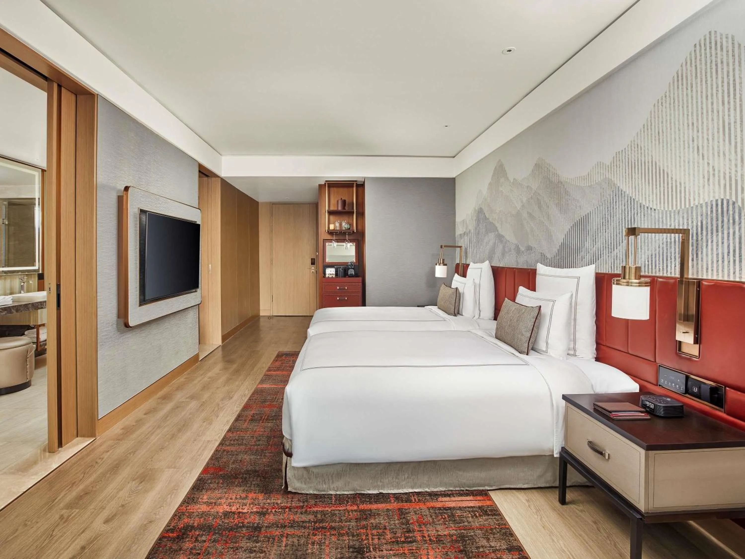 Swiss Grand Suite with Two Double Beds in Swissôtel Clark Philippines