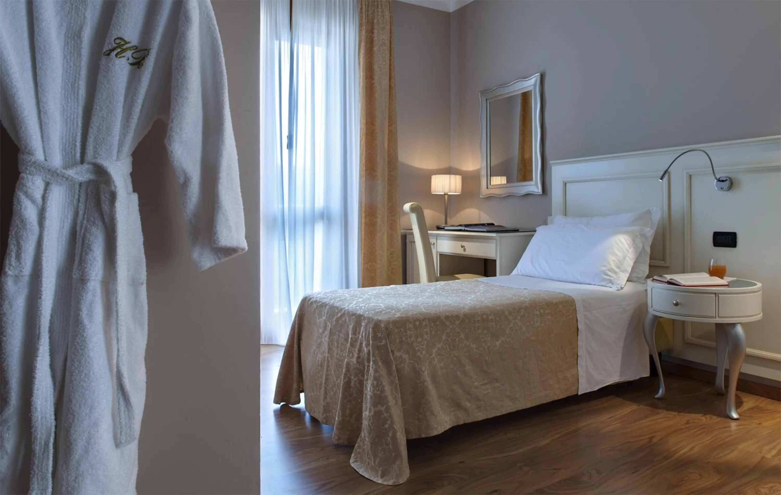 Single Room in Hotel Terme Bologna