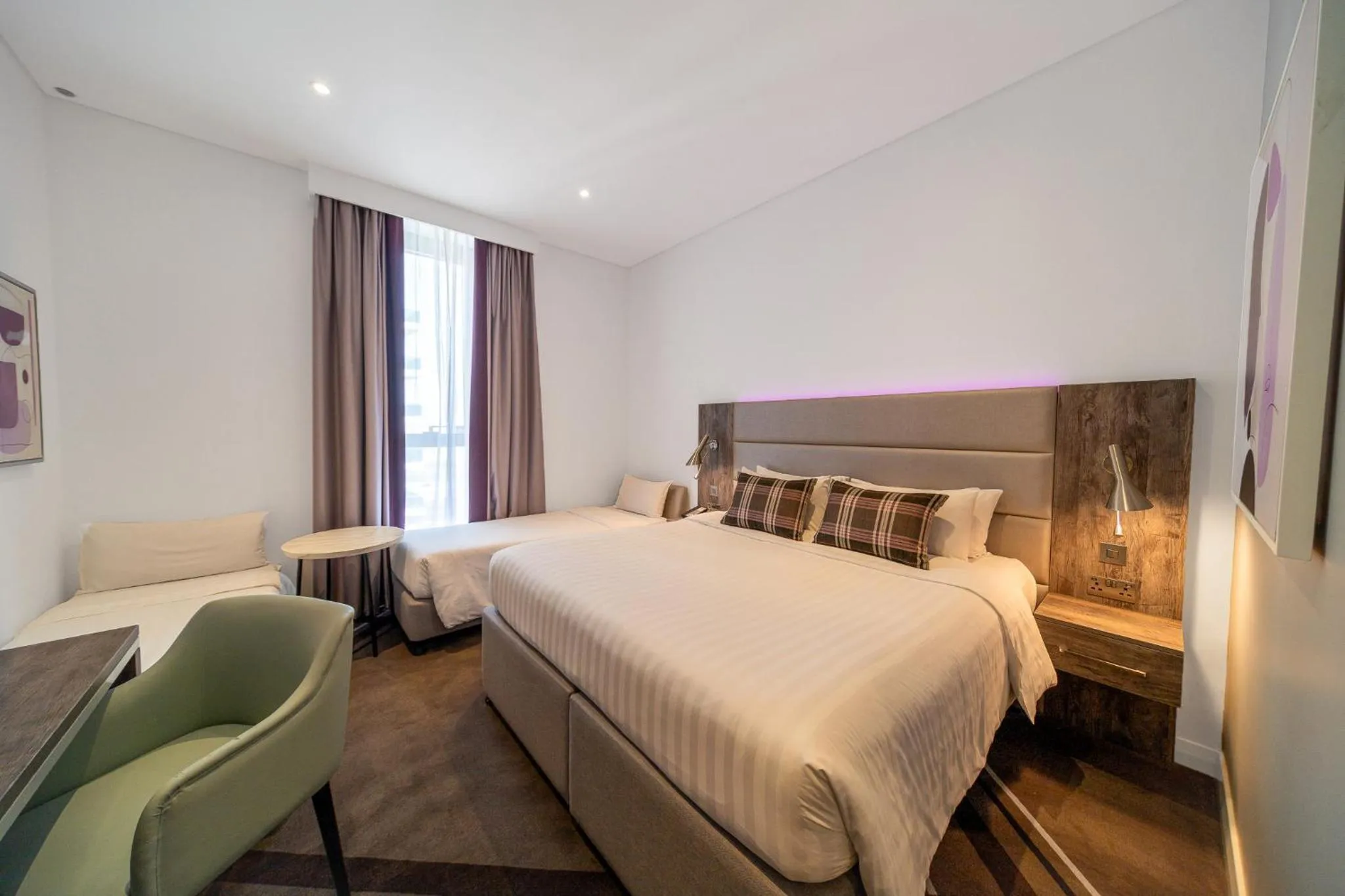 Family Room - Drop off to Public Beach and Metro in Premier Inn Dubai Barsha Heights