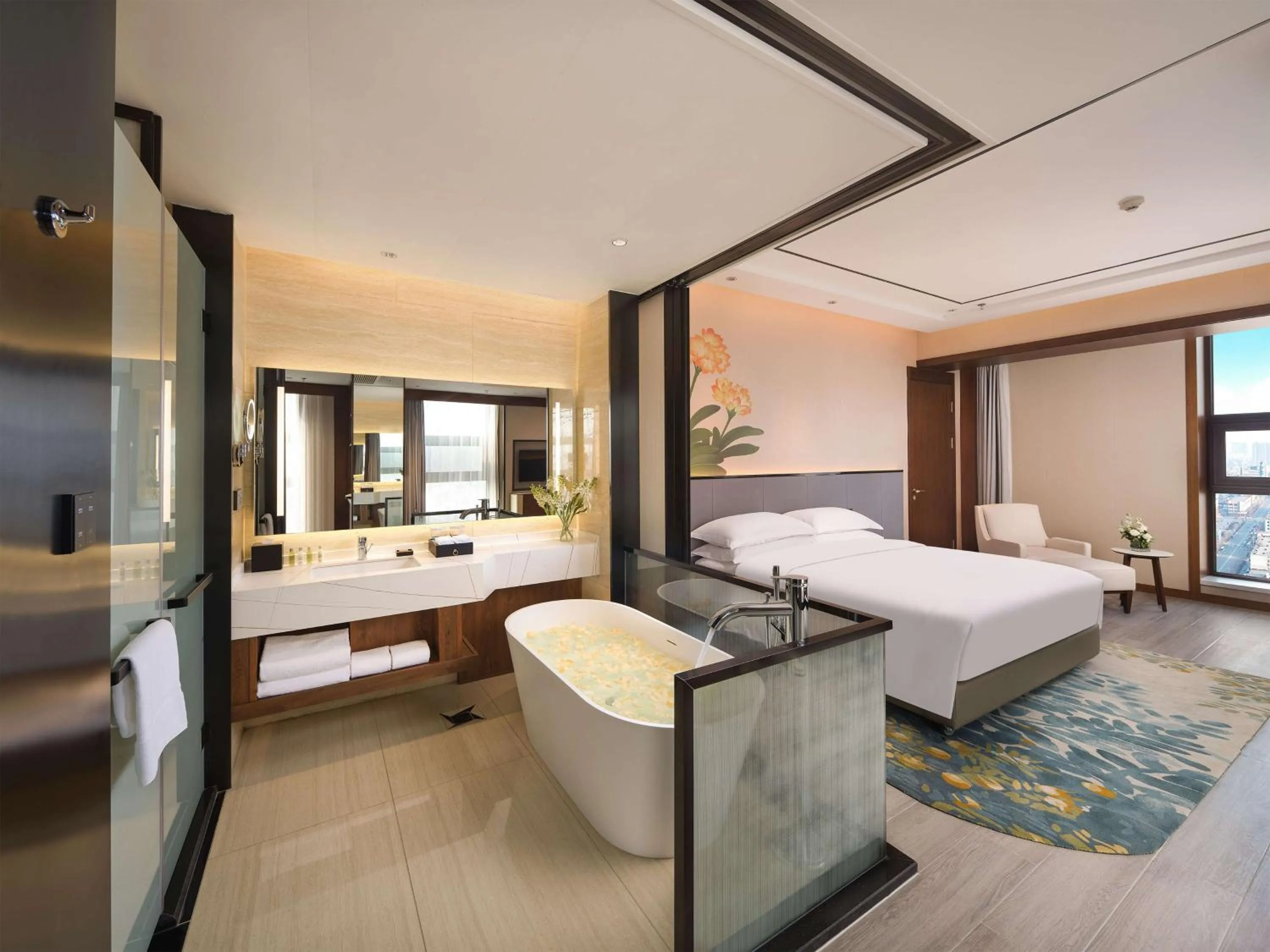 Deluxe King Room in Hilton Garden Inn Anshan