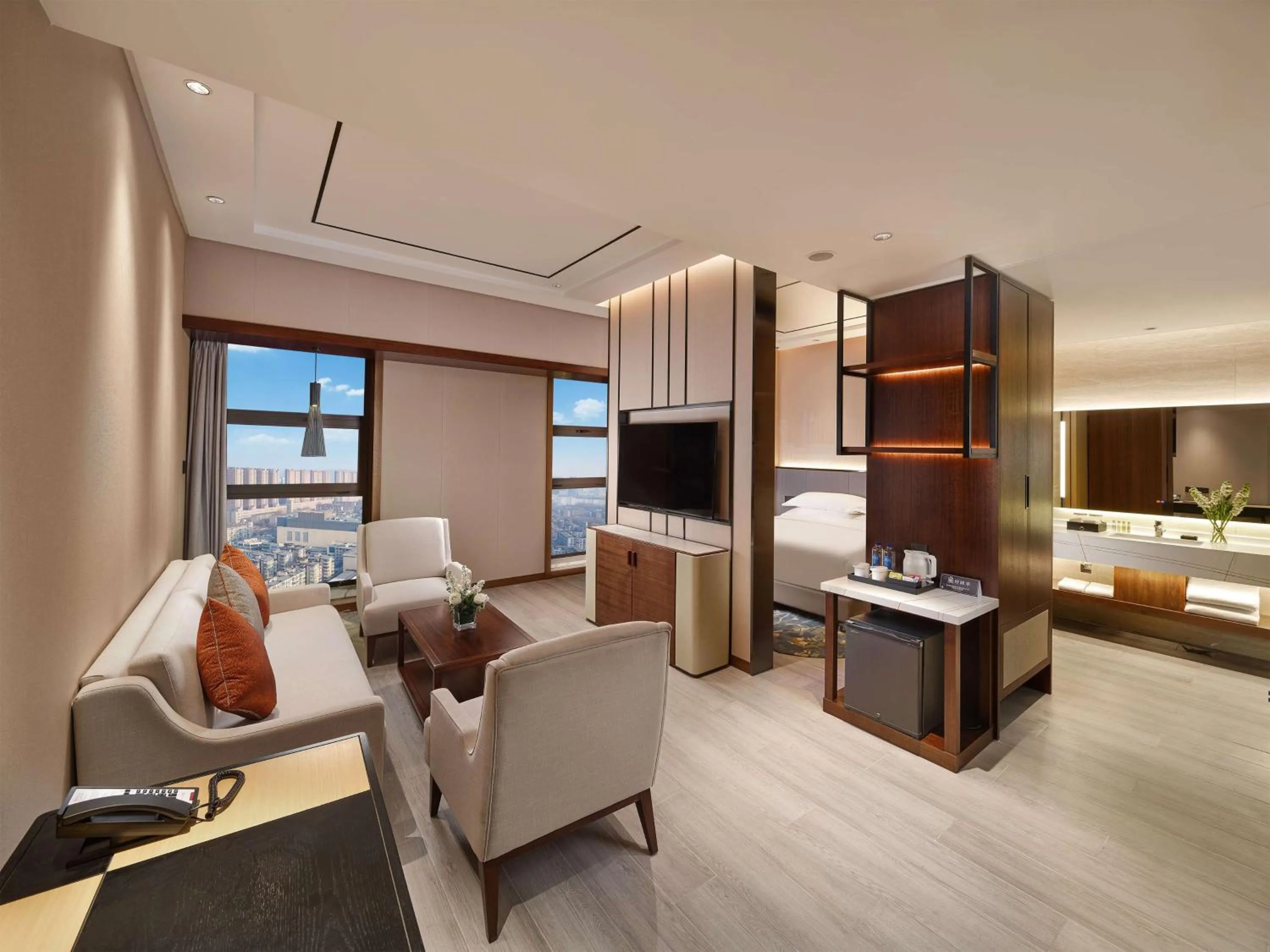 Deluxe King Suite in Hilton Garden Inn Anshan