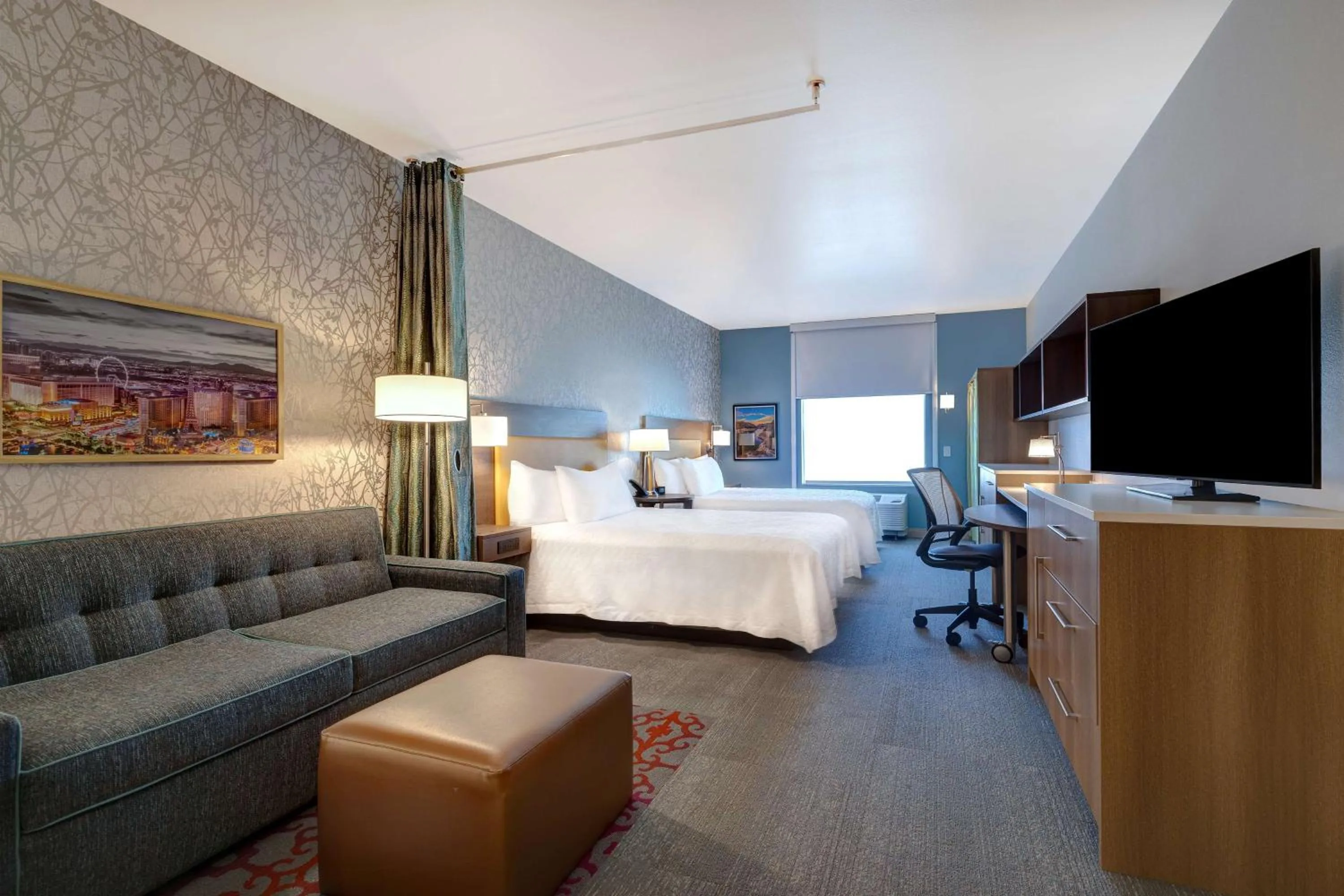 Studio Suite with Two Queen Beds - Hearing Access/Non-Smoking in Home2 Suites By Hilton Las Vegas Northwest