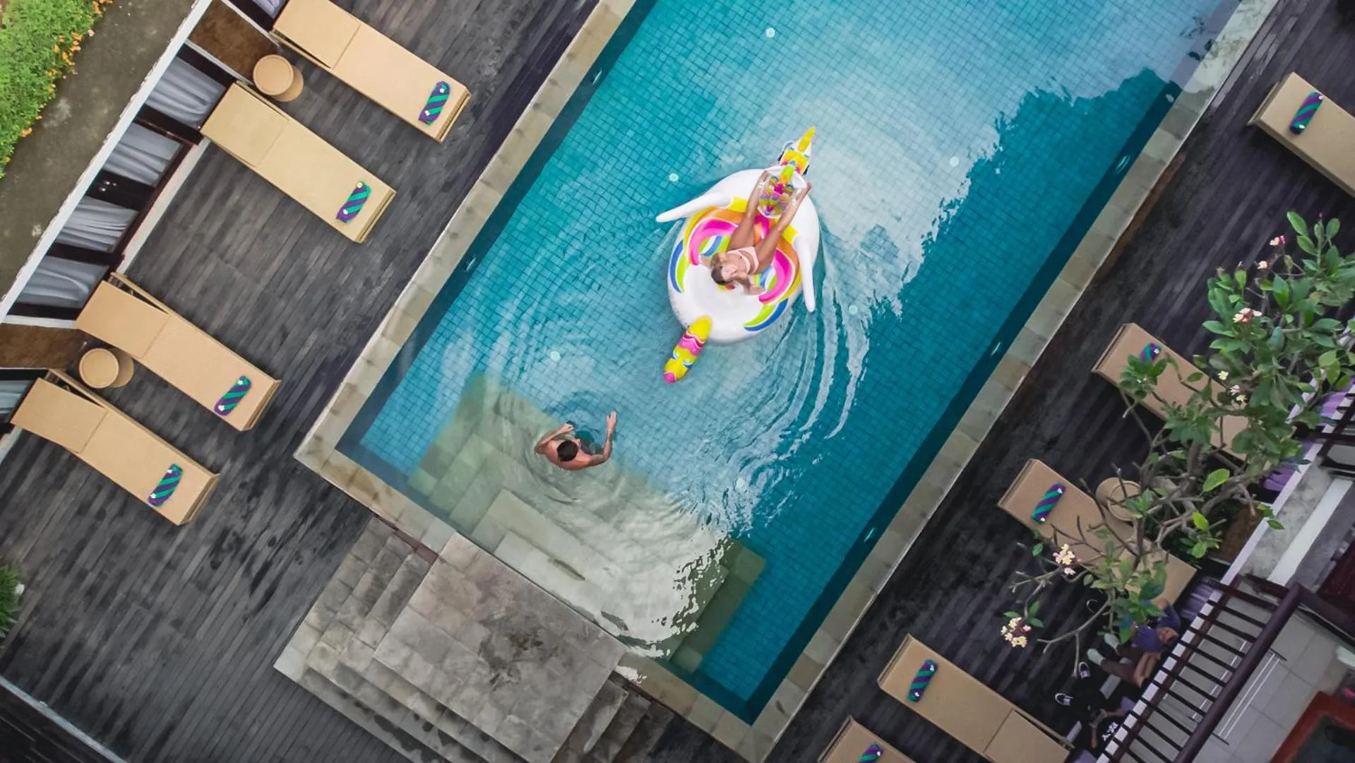 Kirana Double Room with Pool Access in The Kirana Canggu Hotel