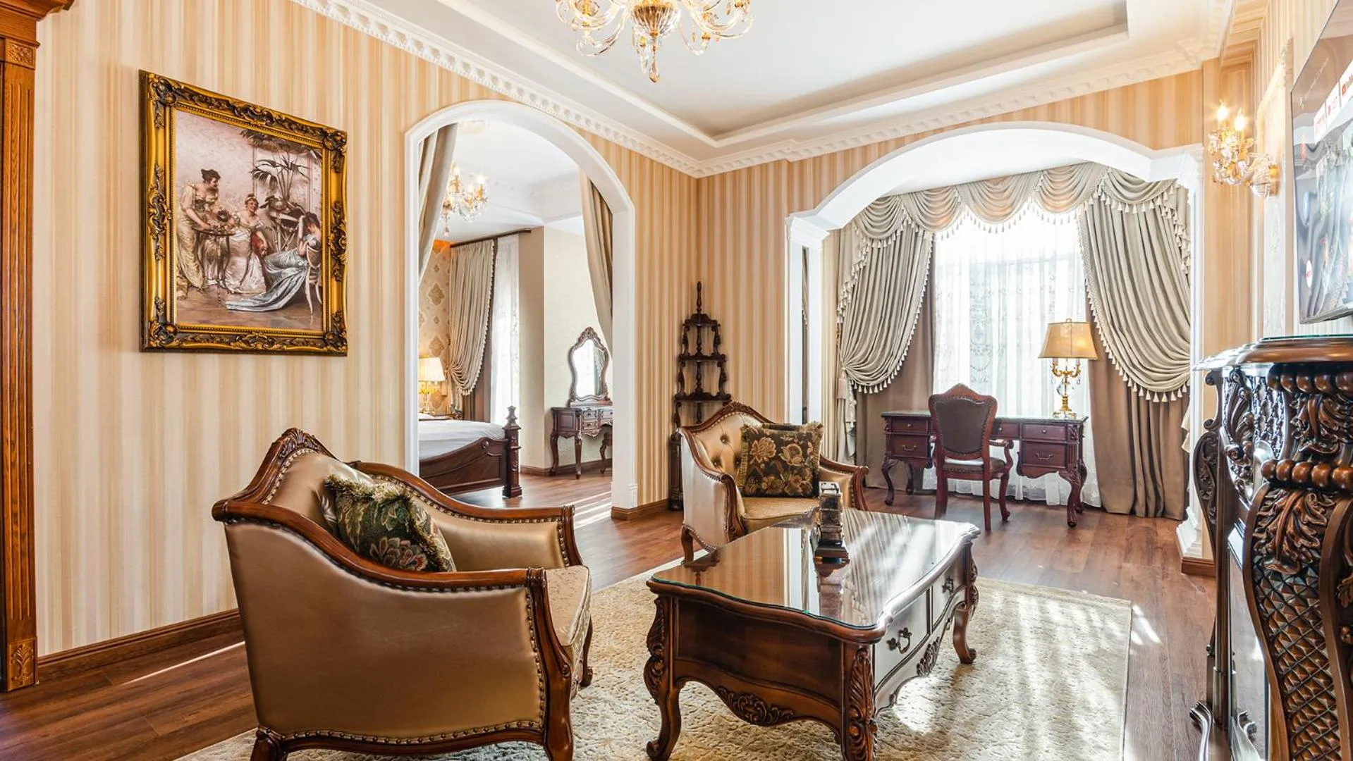 King Suite with Balcony in GREGORY Boutique Hotel Chisinau
