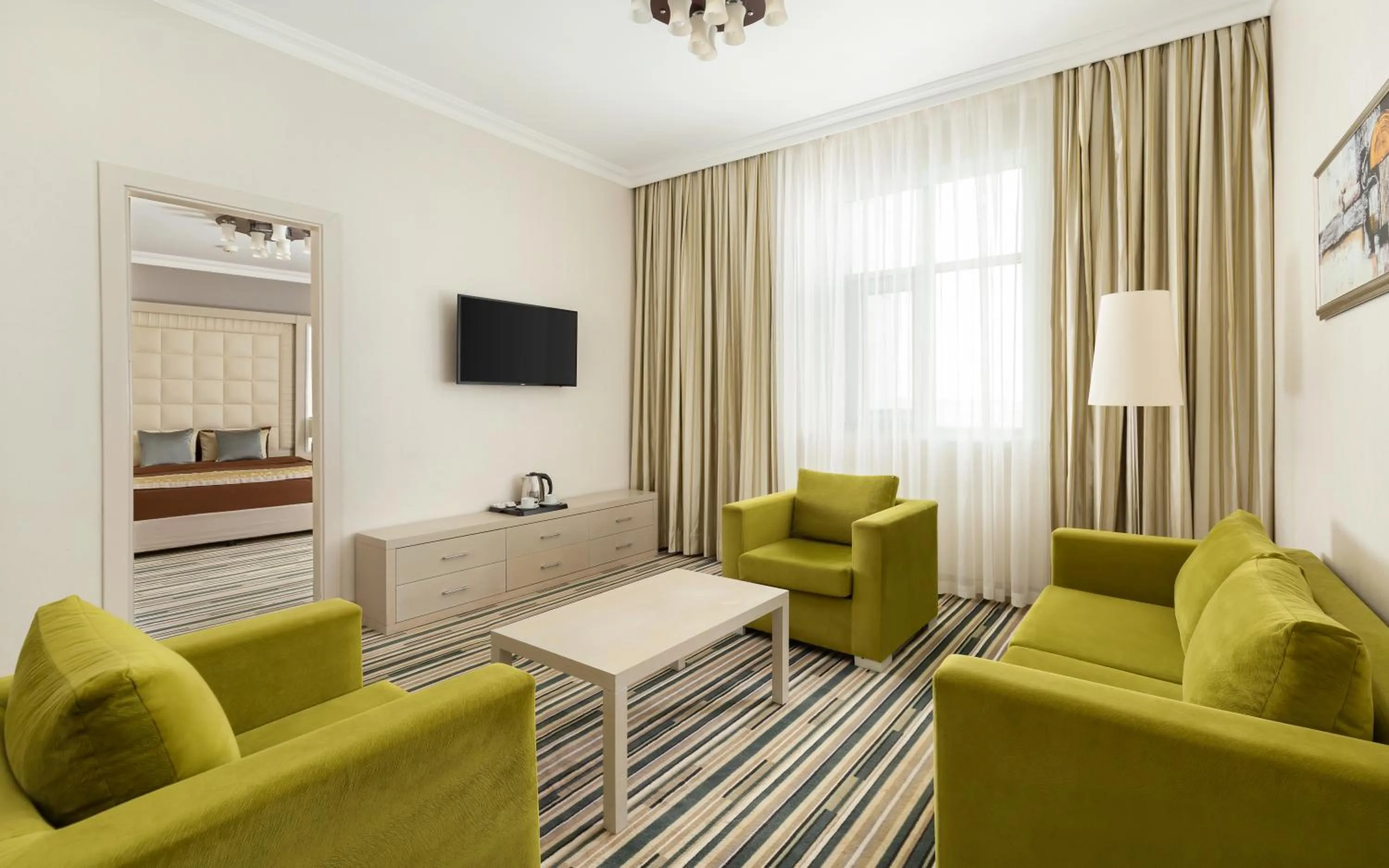 Deluxe Suite - single occupancy in Gashalti Health Hotel Naftalan