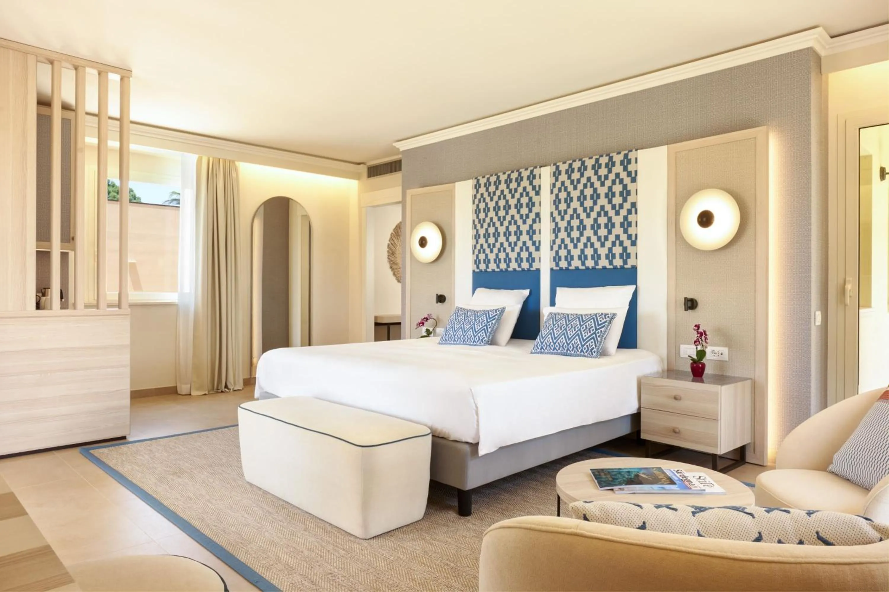 Junior Suite with Garden View in Almar Timi Ama Villasimius