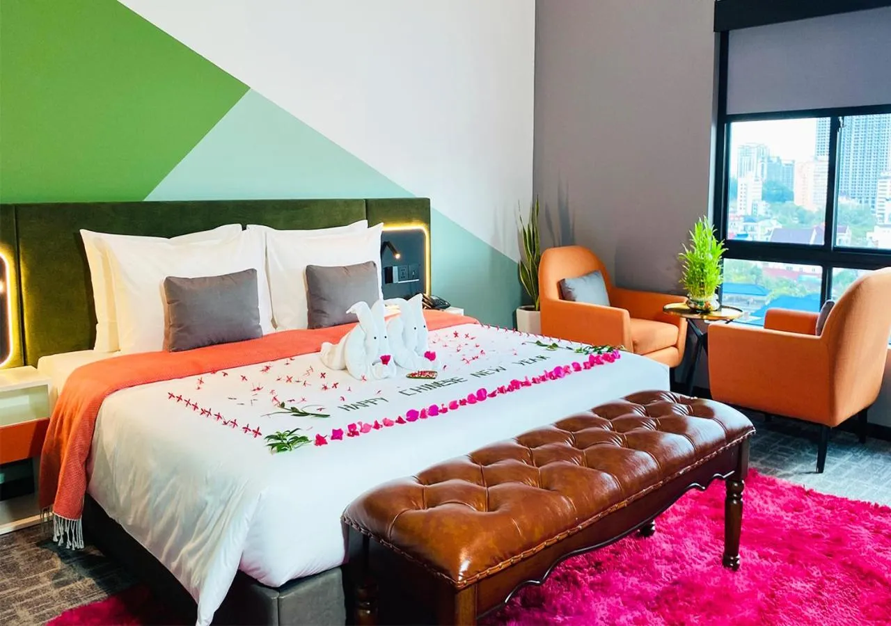 Deluxe Double Room in Siha Treasure Hotel