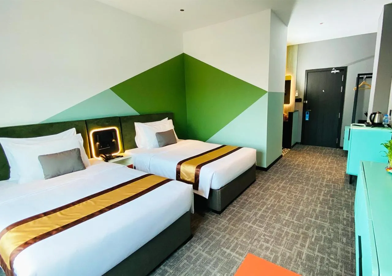 Standard Twin Room with Mountain View in Siha Treasure Hotel