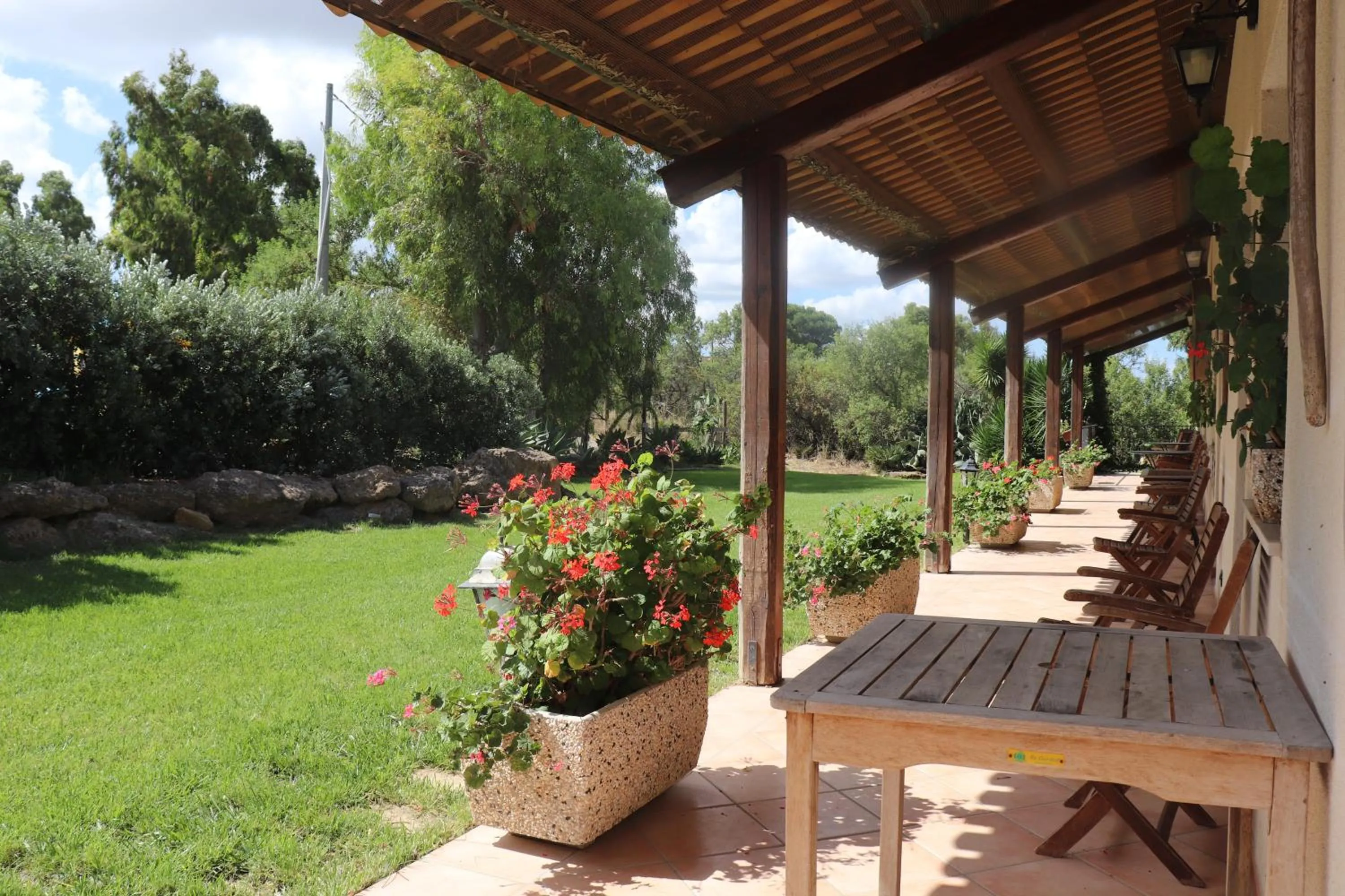 Double or Twin Room with Garden View in Agriturismo Vultaggio