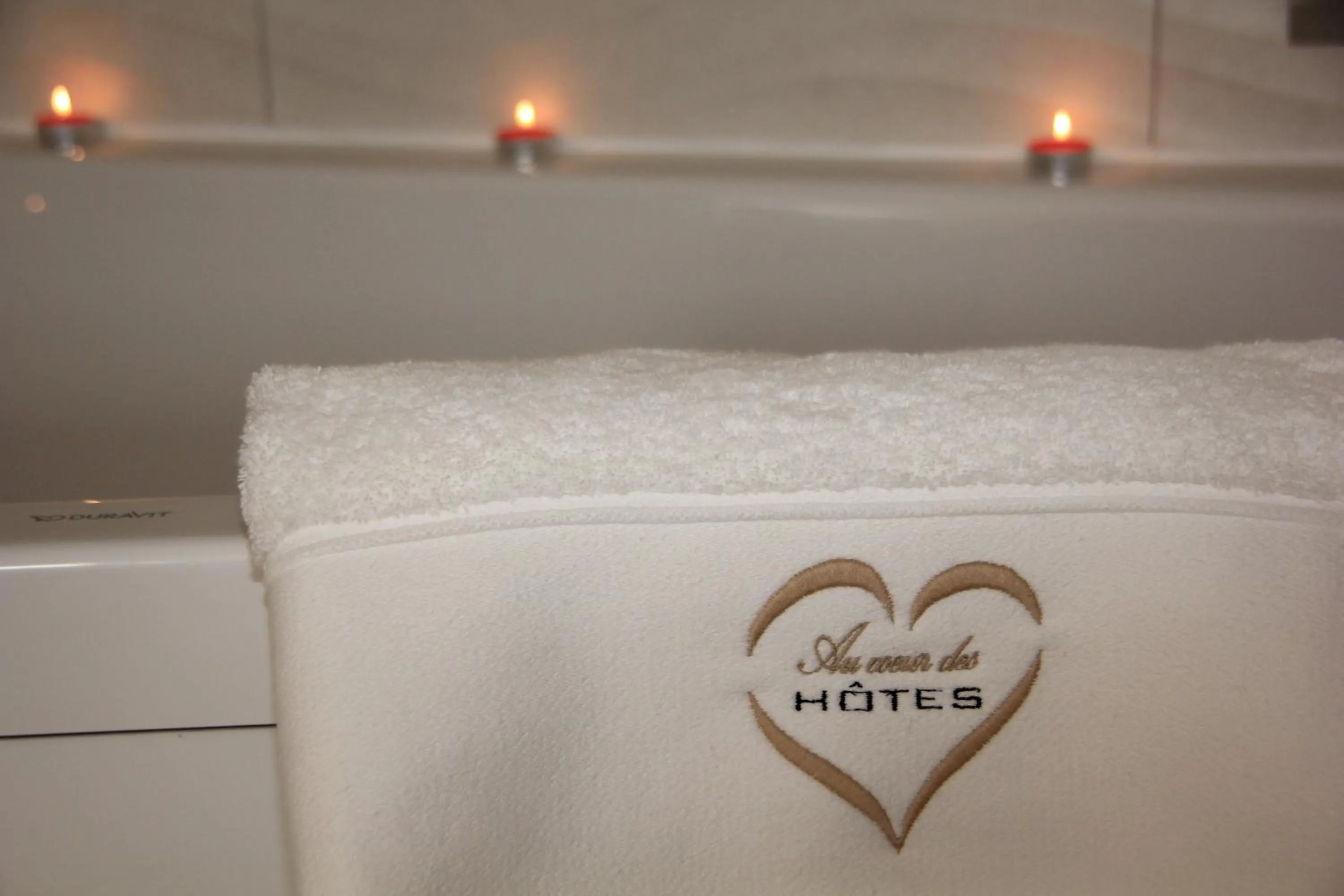 Double Room with Private Bathroom in Au Coeur Des Hôtes