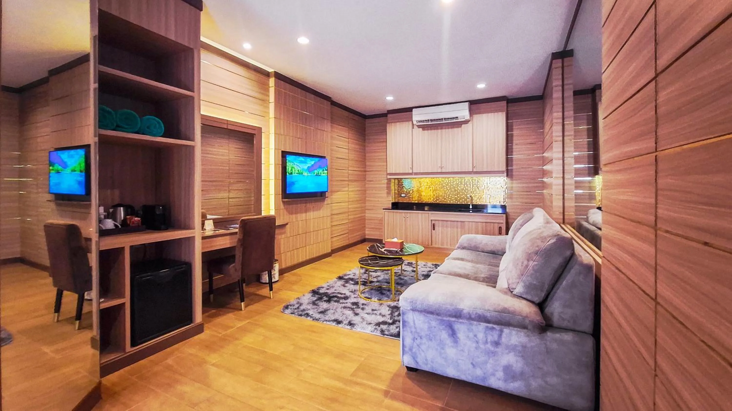 Family Room with Balcony in Quality Beach Resorts and Spa Patong