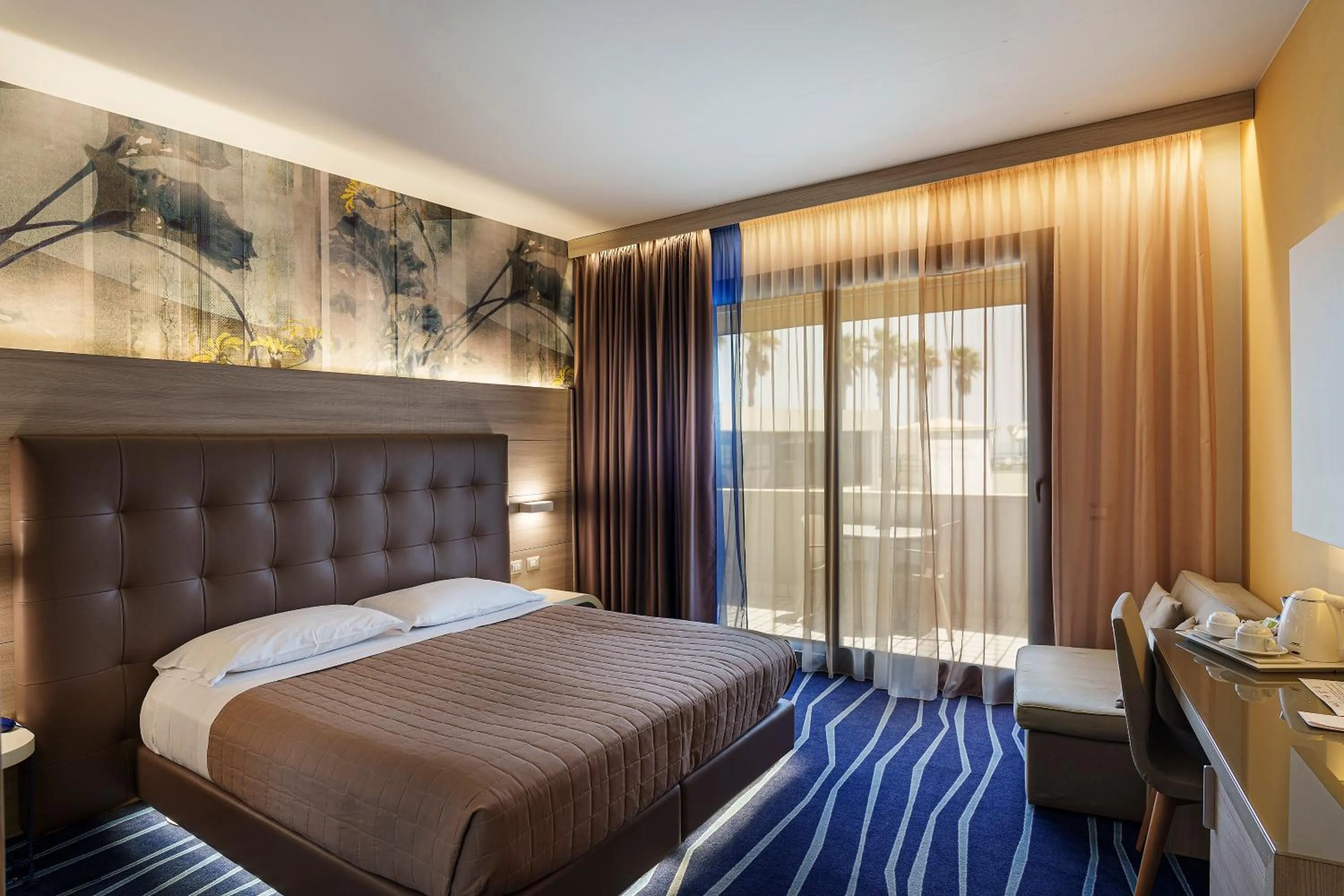 Superior Double or Twin Room with Pool View in President Park Hotel