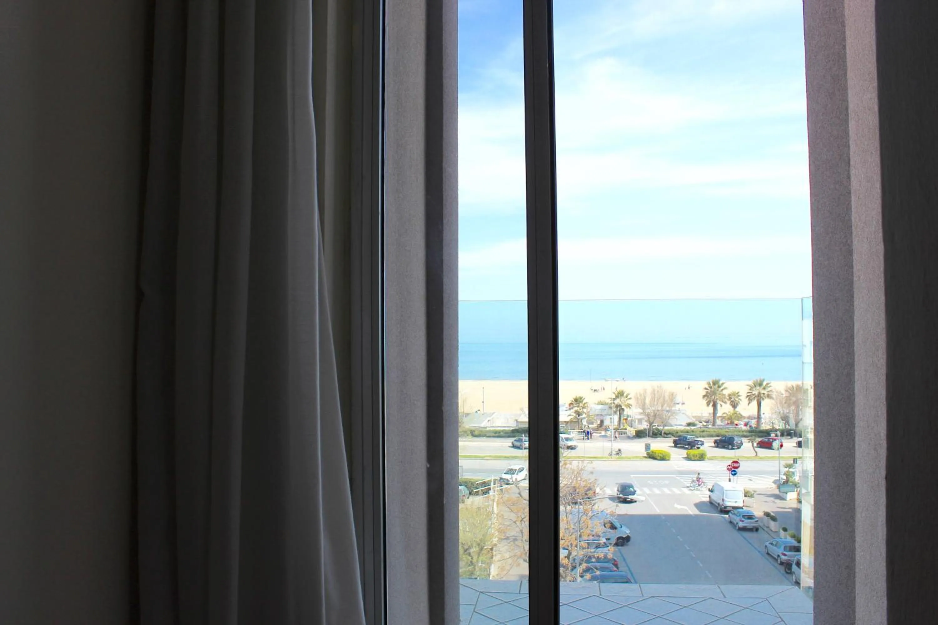 Double Room with Sea View in Hotel Fedora Rimini