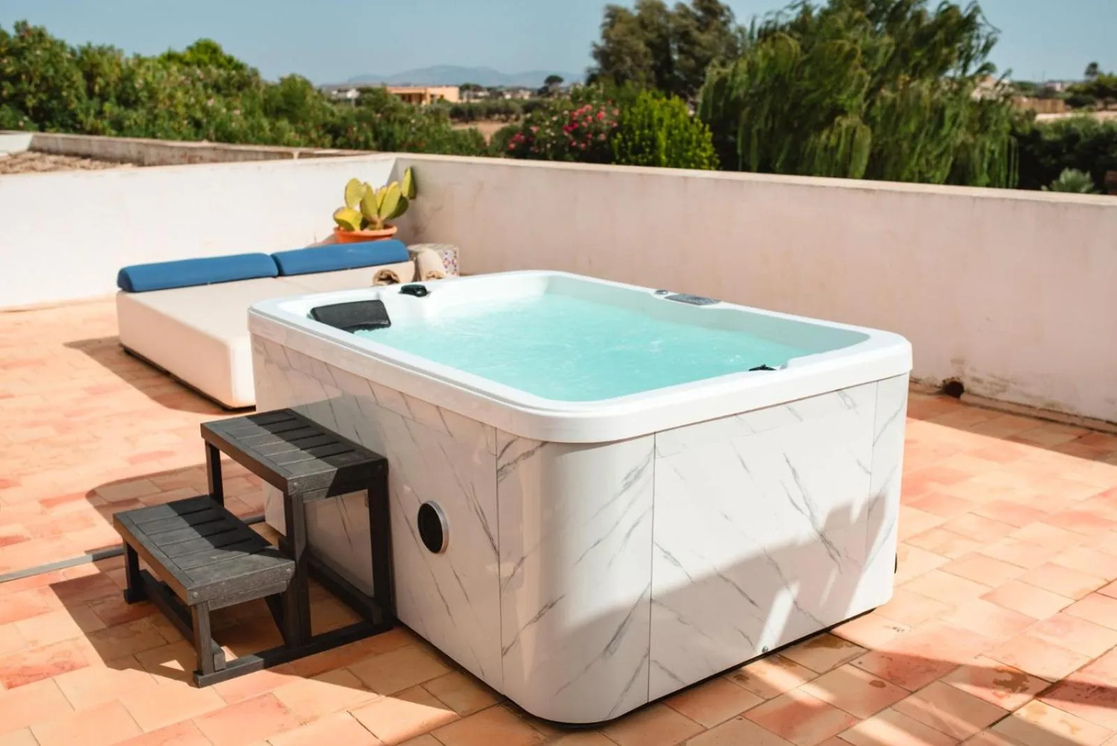 Deluxe Double with Terrace and Spa Bath  in Relais Antiche Saline