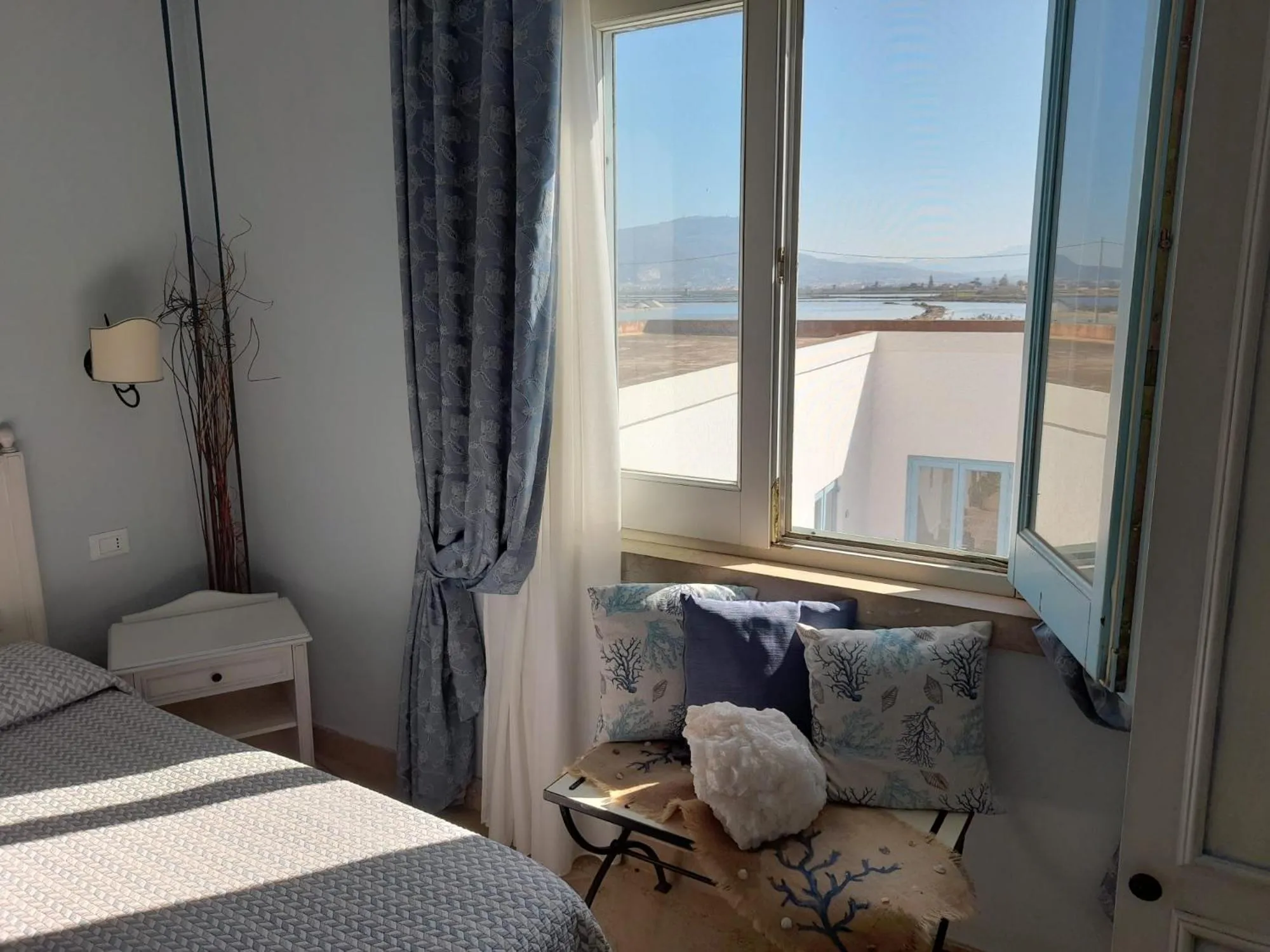 Superior Double Room with Mountain View in Relais Antiche Saline