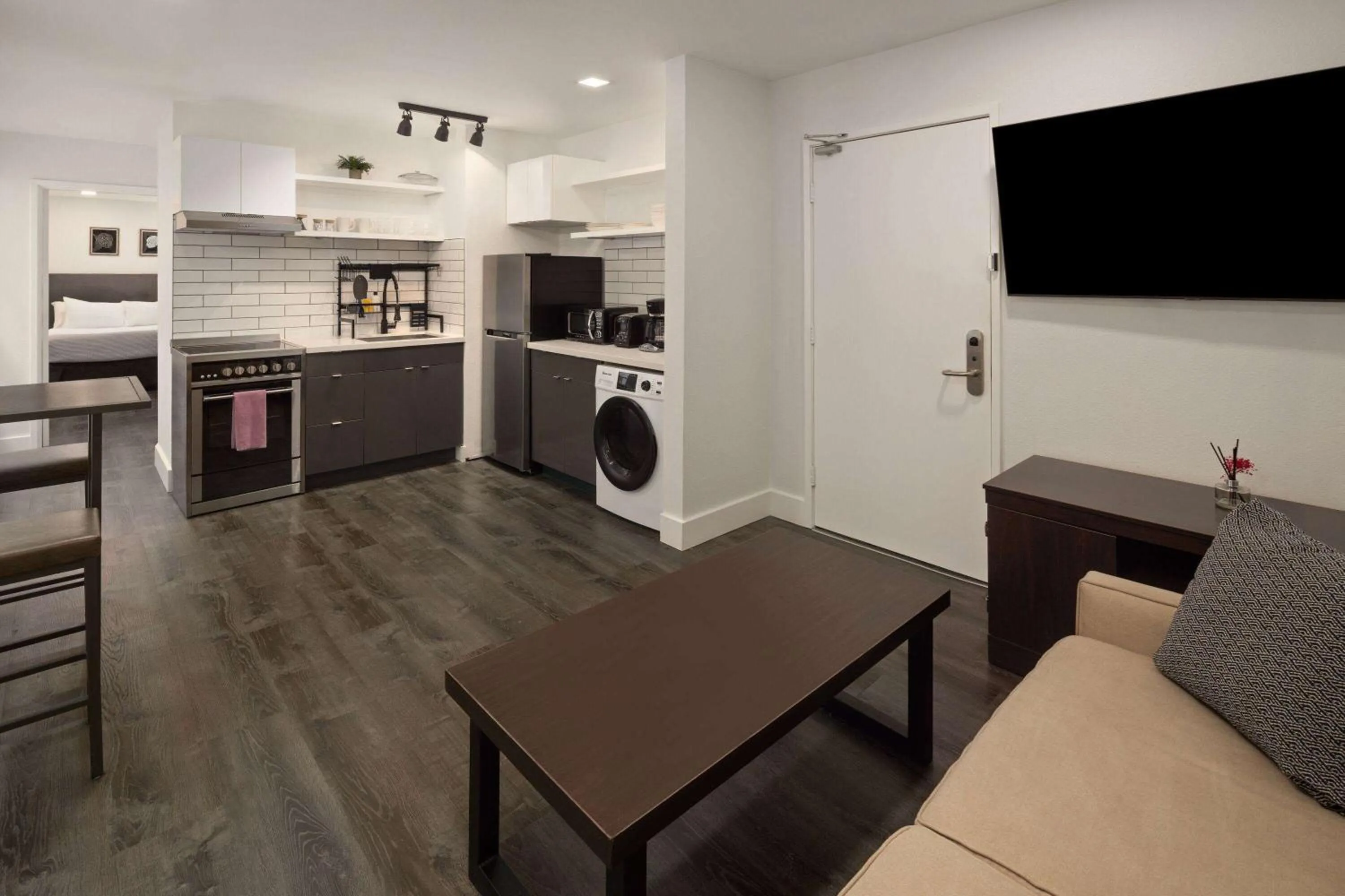 Two-Bedroom Apartment with Two Queen Beds - Non-Smoking in Reside Seattle Downtown, a Wyndham Residence