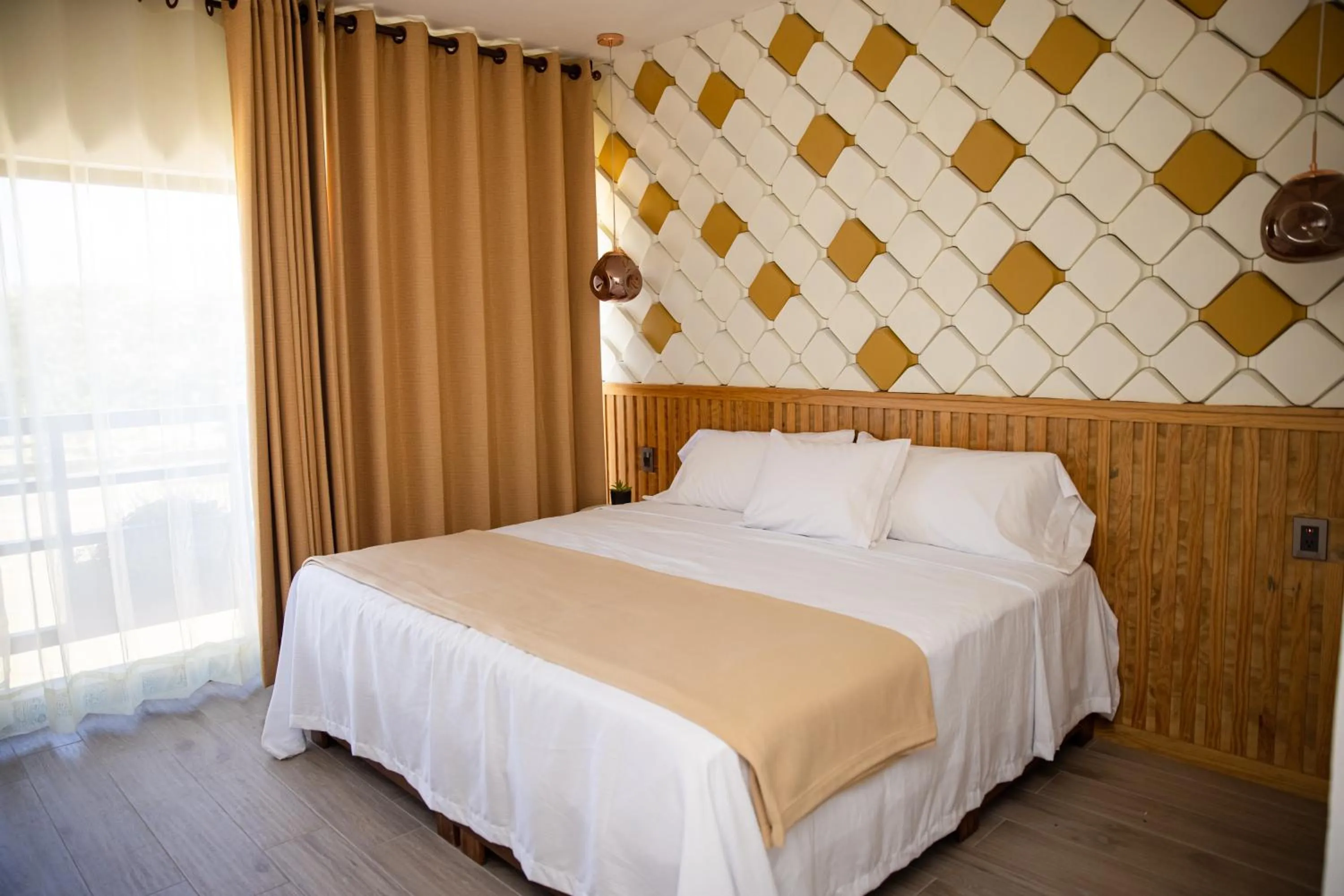 Deluxe Double Room with Balcony in Hotel Casa Jima Agave