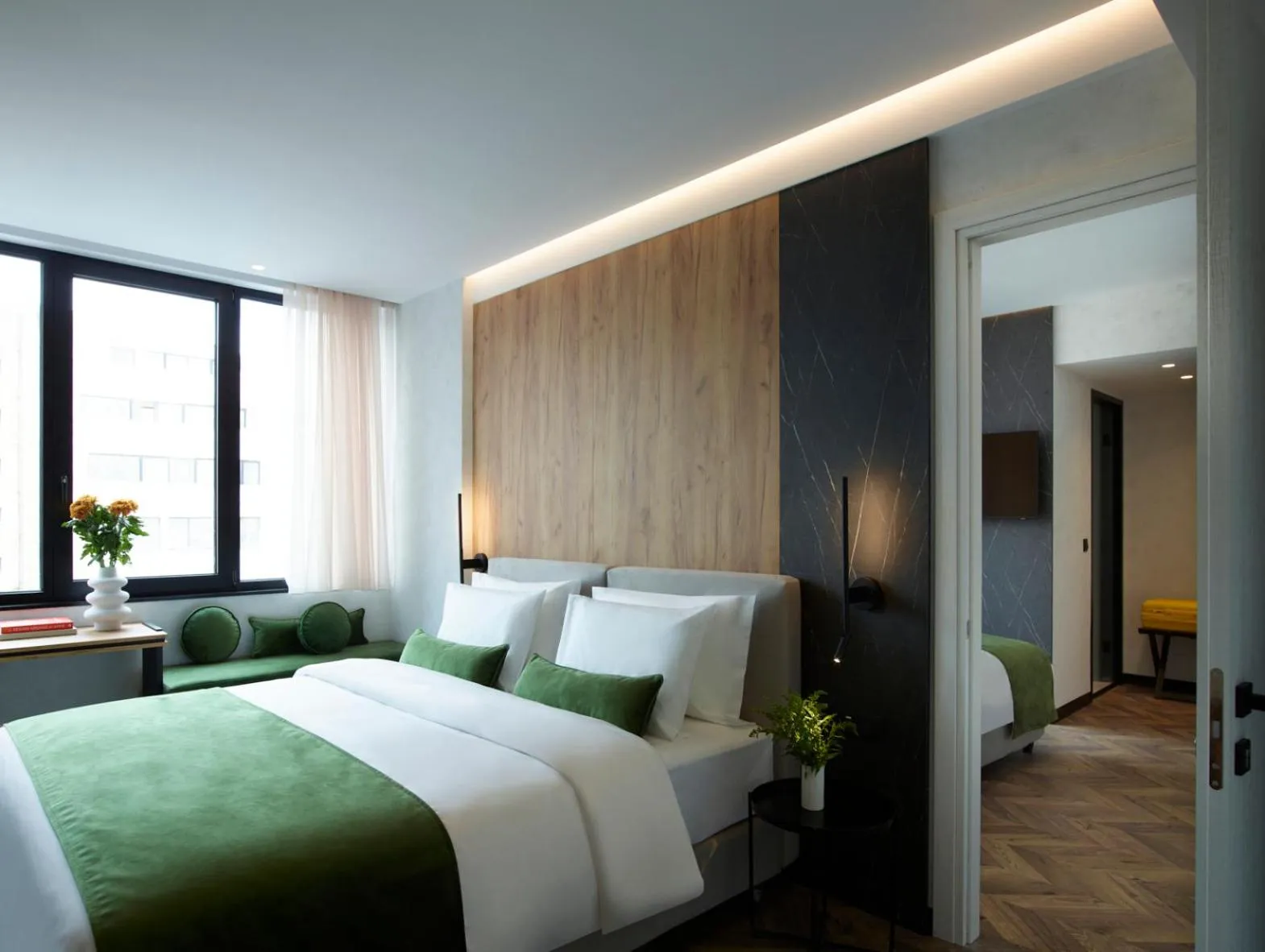 The Port Friends & Family Room in The Port Square Hotel