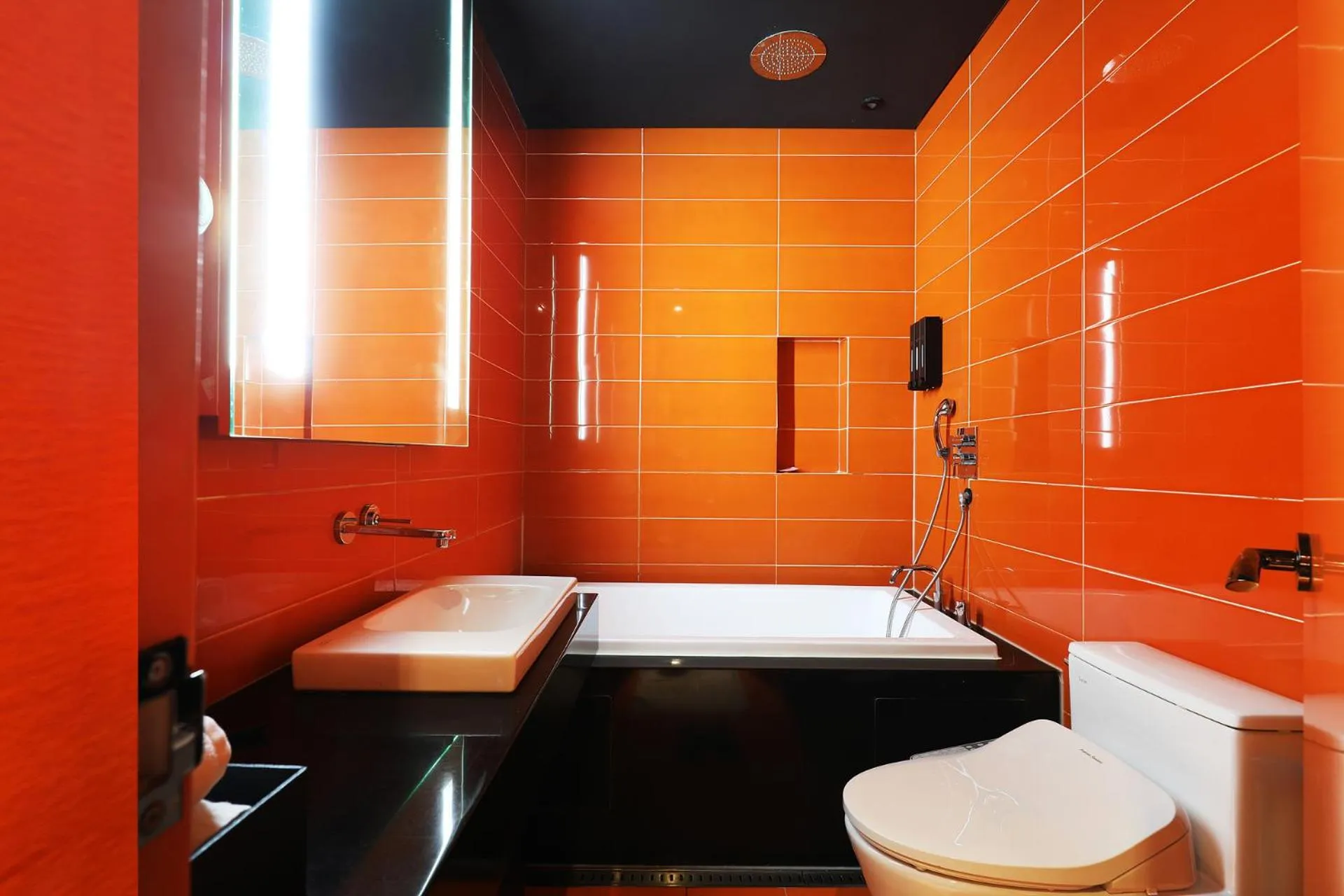 Suite Room with 2 Double Beds in Hotel The Designers Jongro