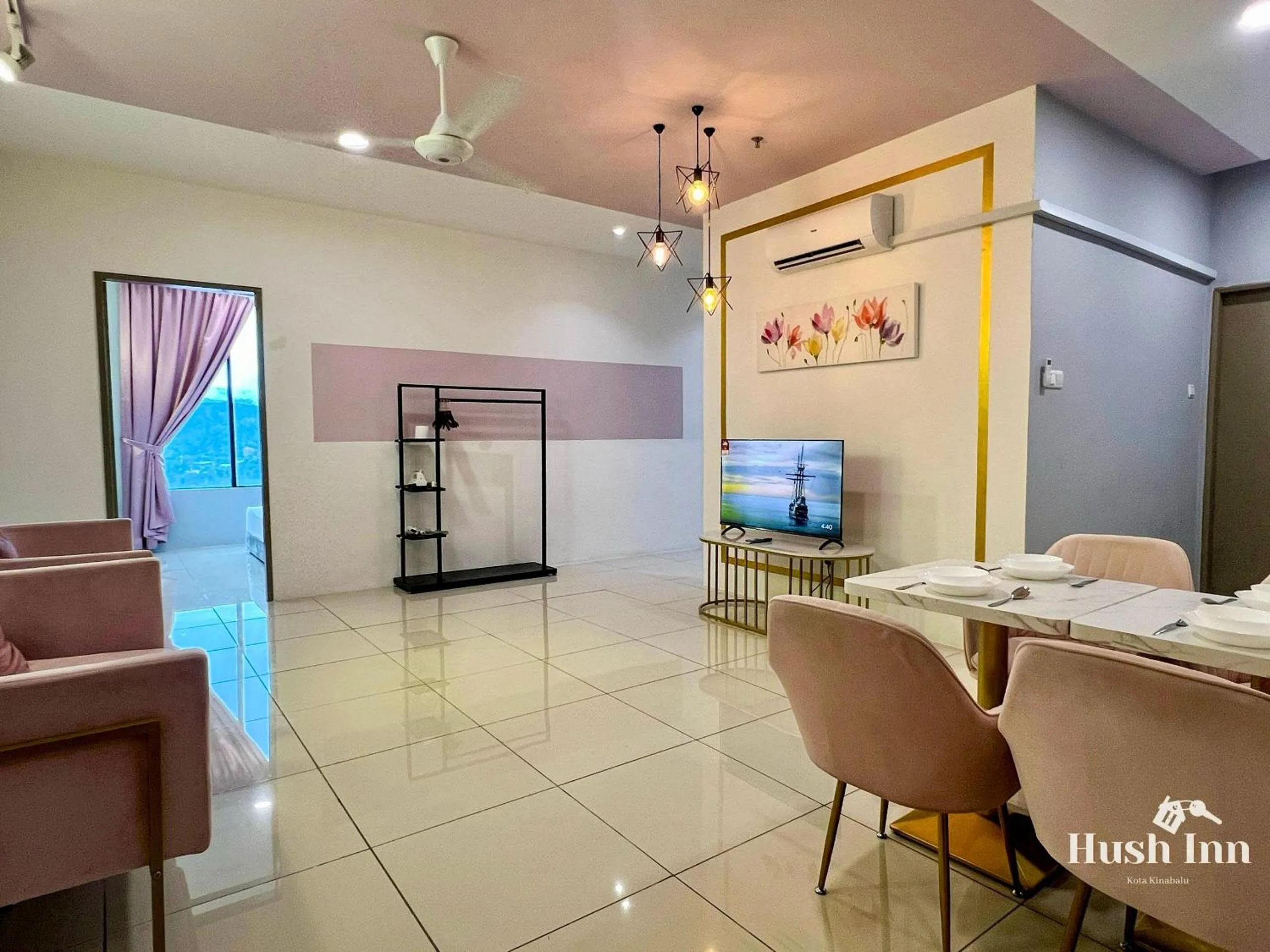 Three-Bedroom Superior Apartment in Hush Inn at ITCC Manhattan Suites