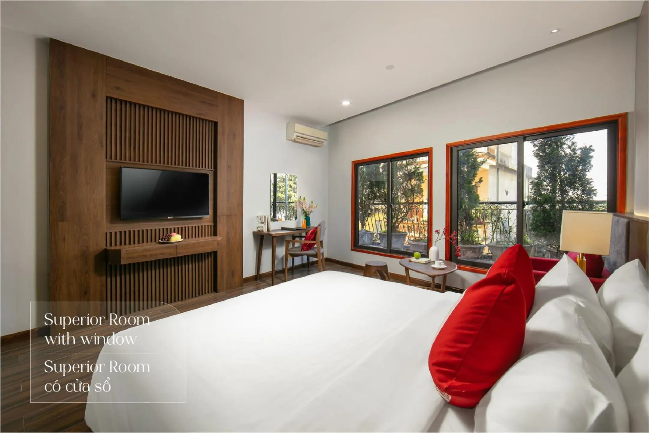 Superior Double Room With Courtyard View in DeLaSol Sapa - Central Boutique Hotel