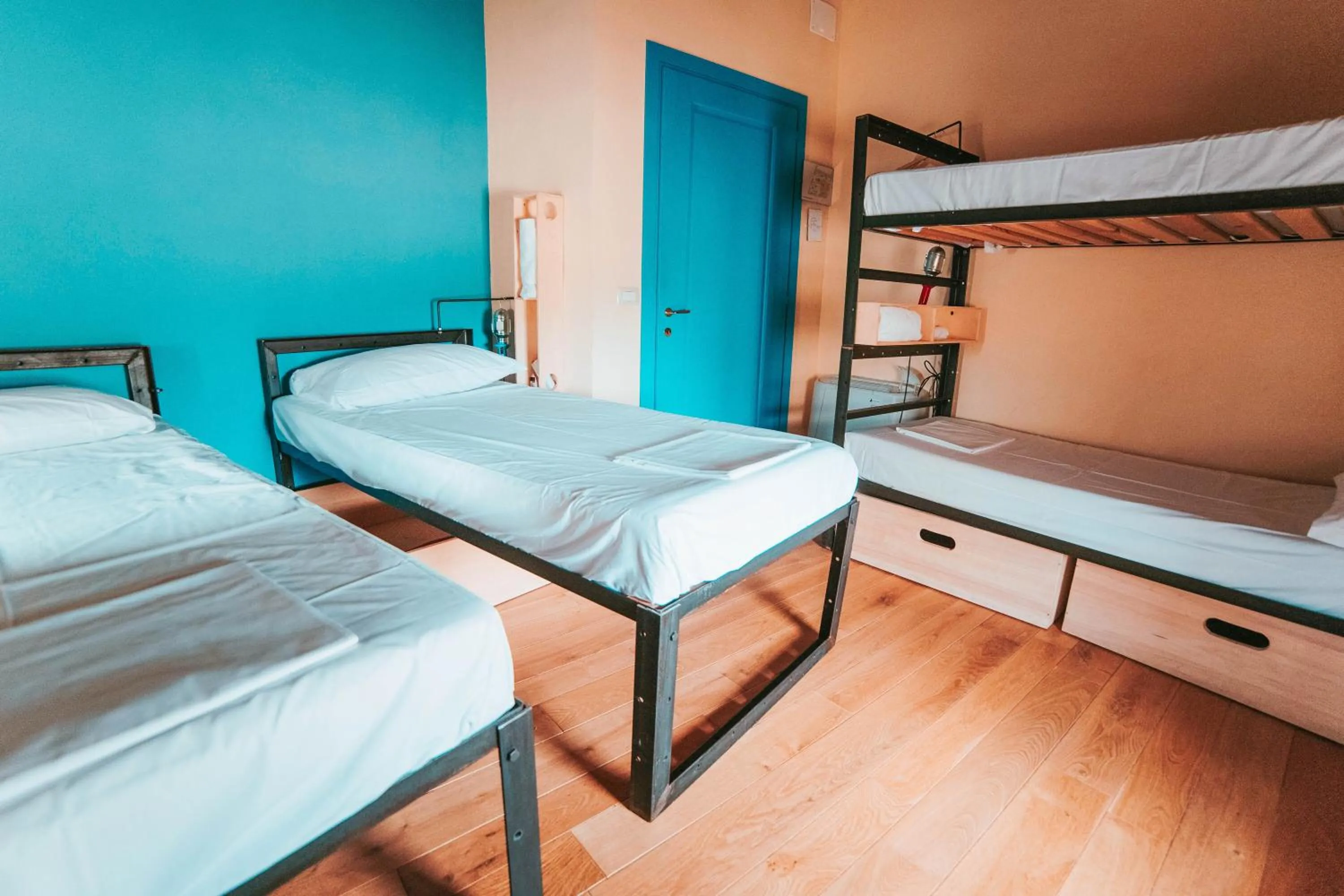 Bed in 4-Bed Dormitory Room in Ostello Bello Assisi Bevagna