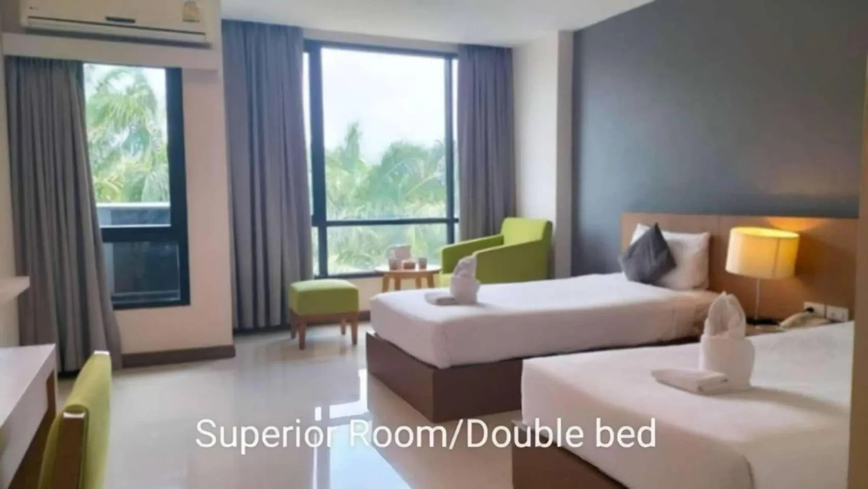 Superior Twin Room in S Tara Grand