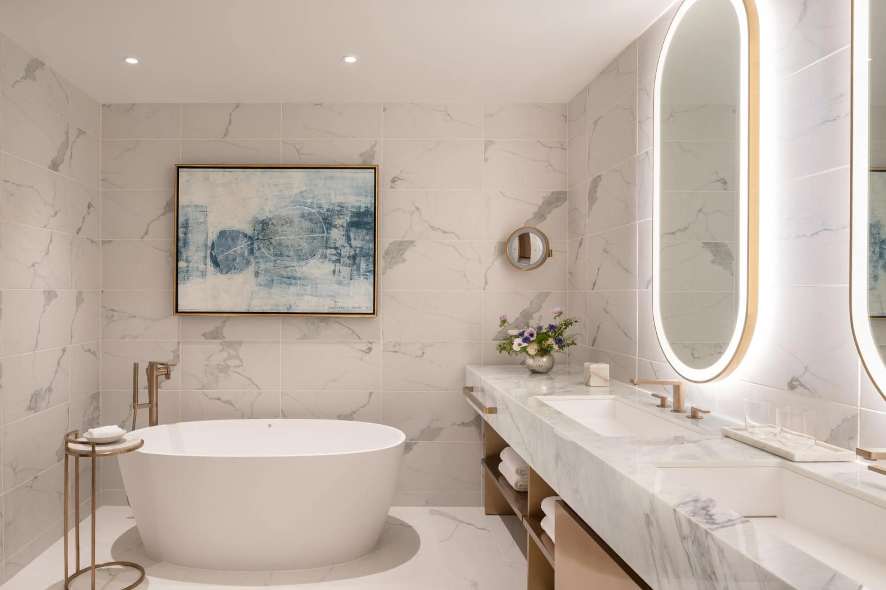 Premier River View Room Two Double Beds in Four Seasons Hotel Minneapolis