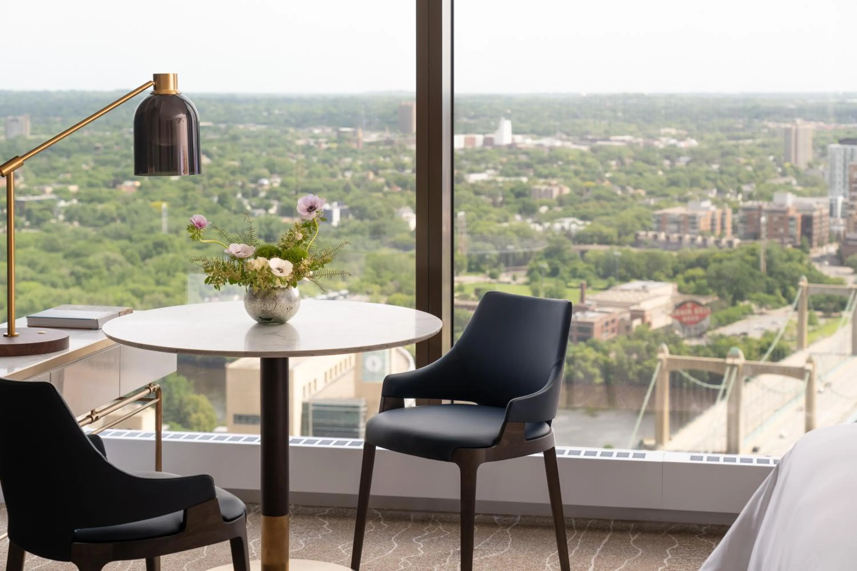 Accessible Mobility Premier River View Room   Two Double Beds in Four Seasons Hotel Minneapolis