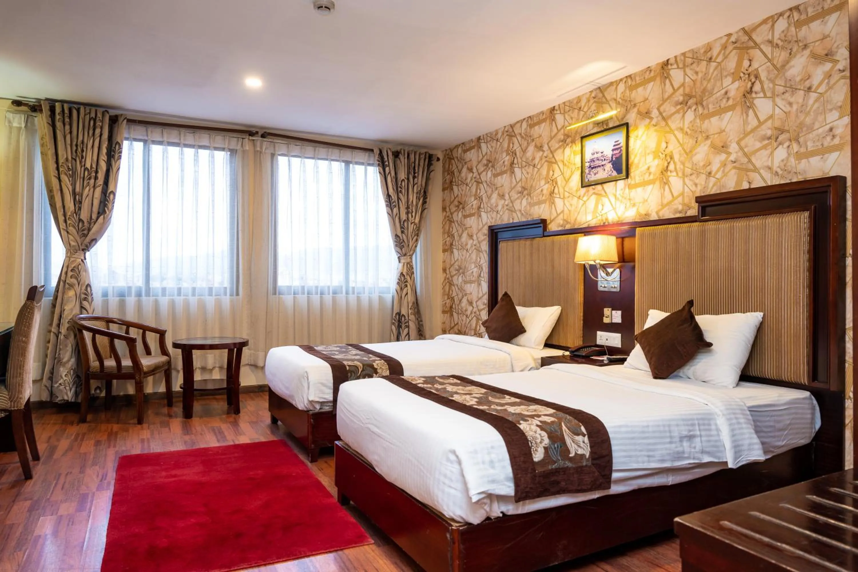 Deluxe Double or Twin Room with City View in Hotel Mirage Regency