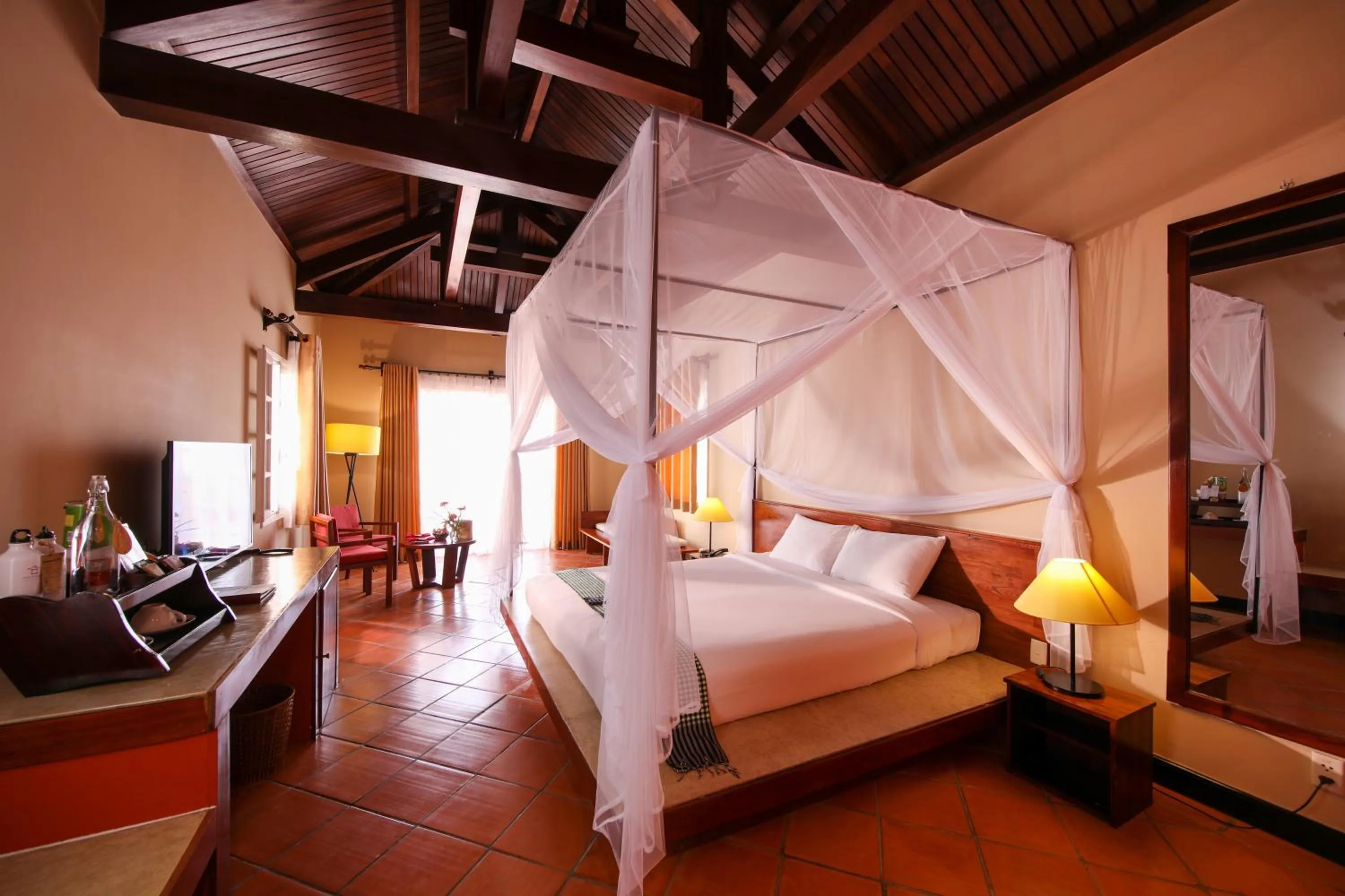 Deluxe Double Room in Victoria Nui Sam Lodge