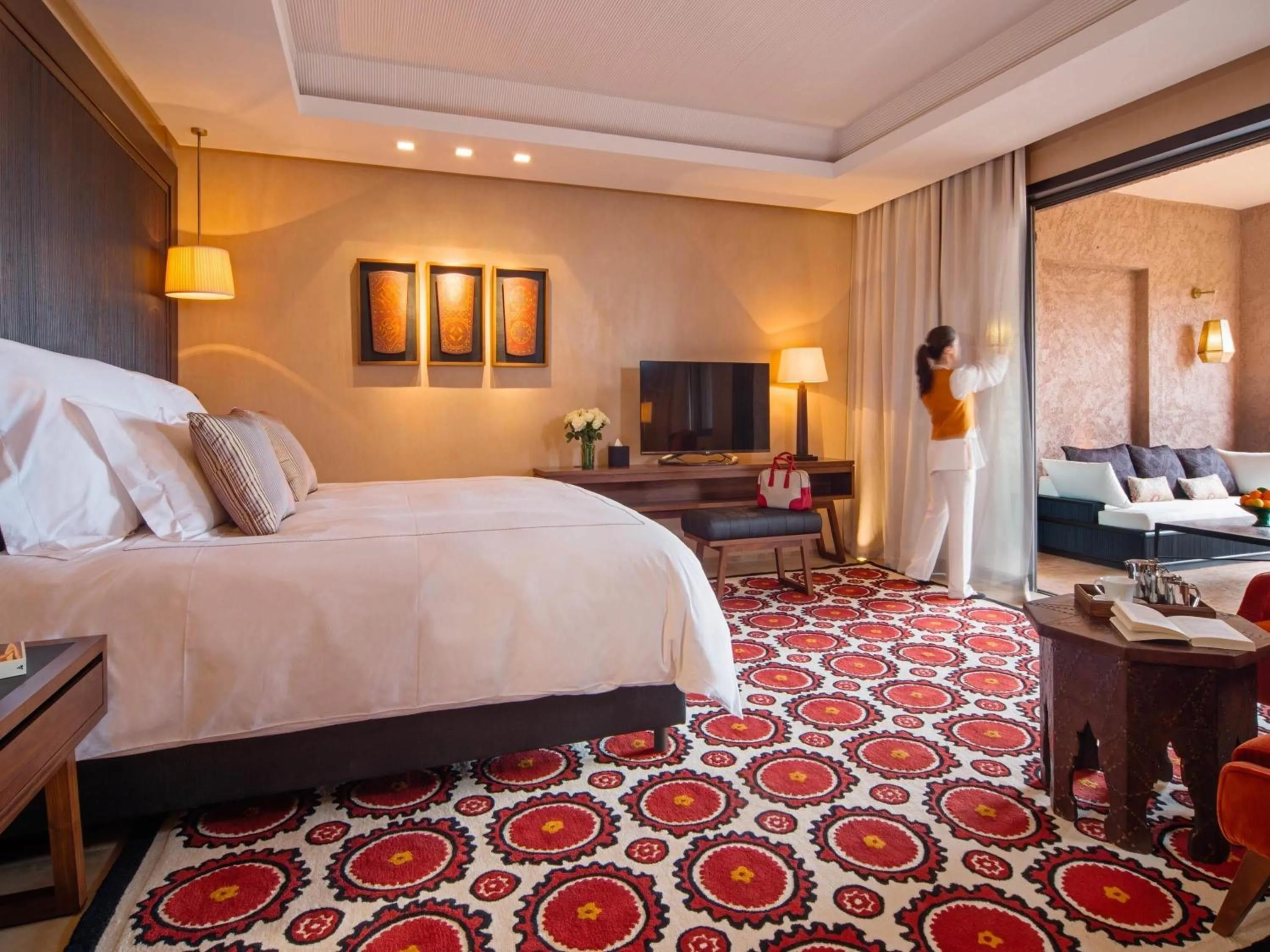 Deluxe Suite with Mountain View in Fairmont Royal Palm Marrakech