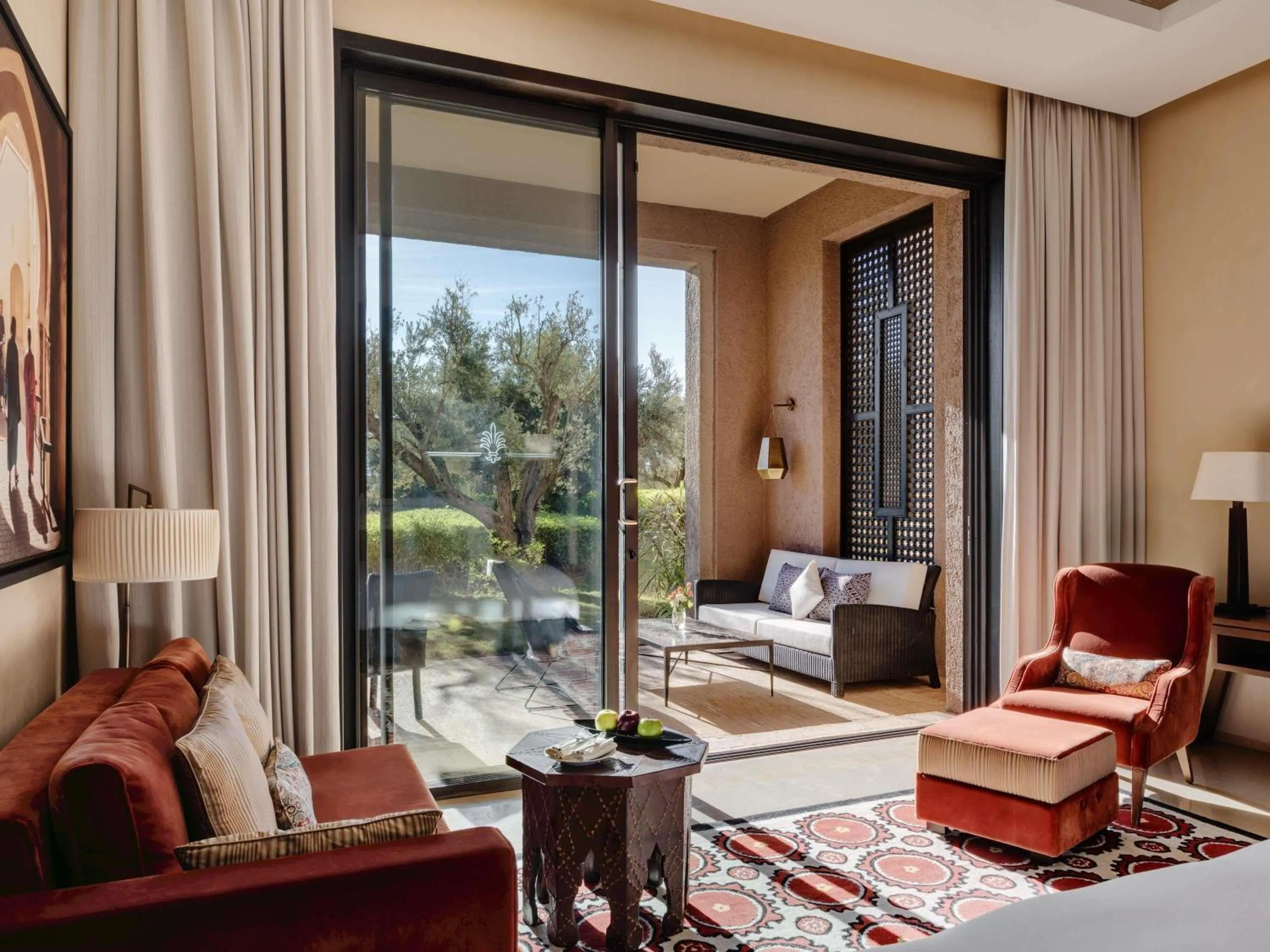 Junior Suite with Garden View in Fairmont Royal Palm Marrakech