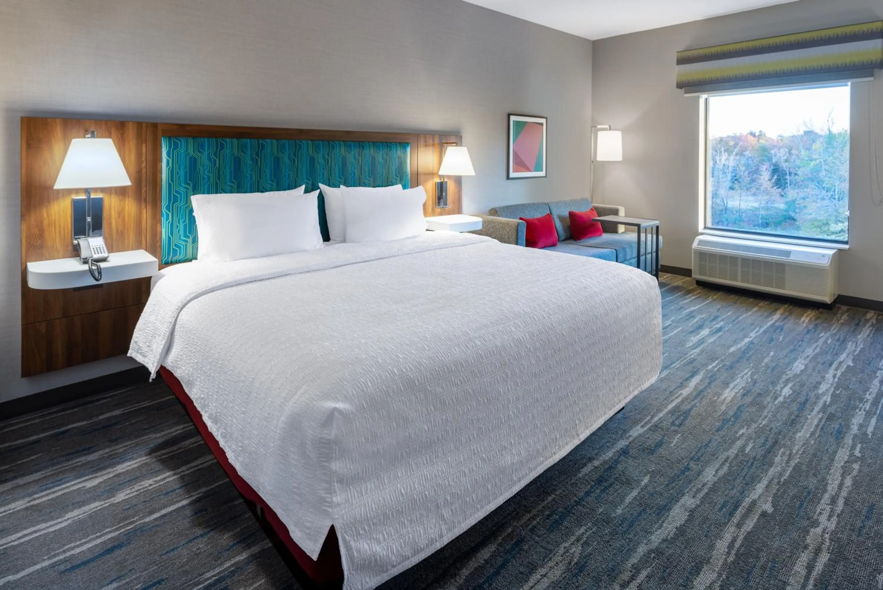 King Room with Sofa Bed in Hampton Inn Monticello, Ny