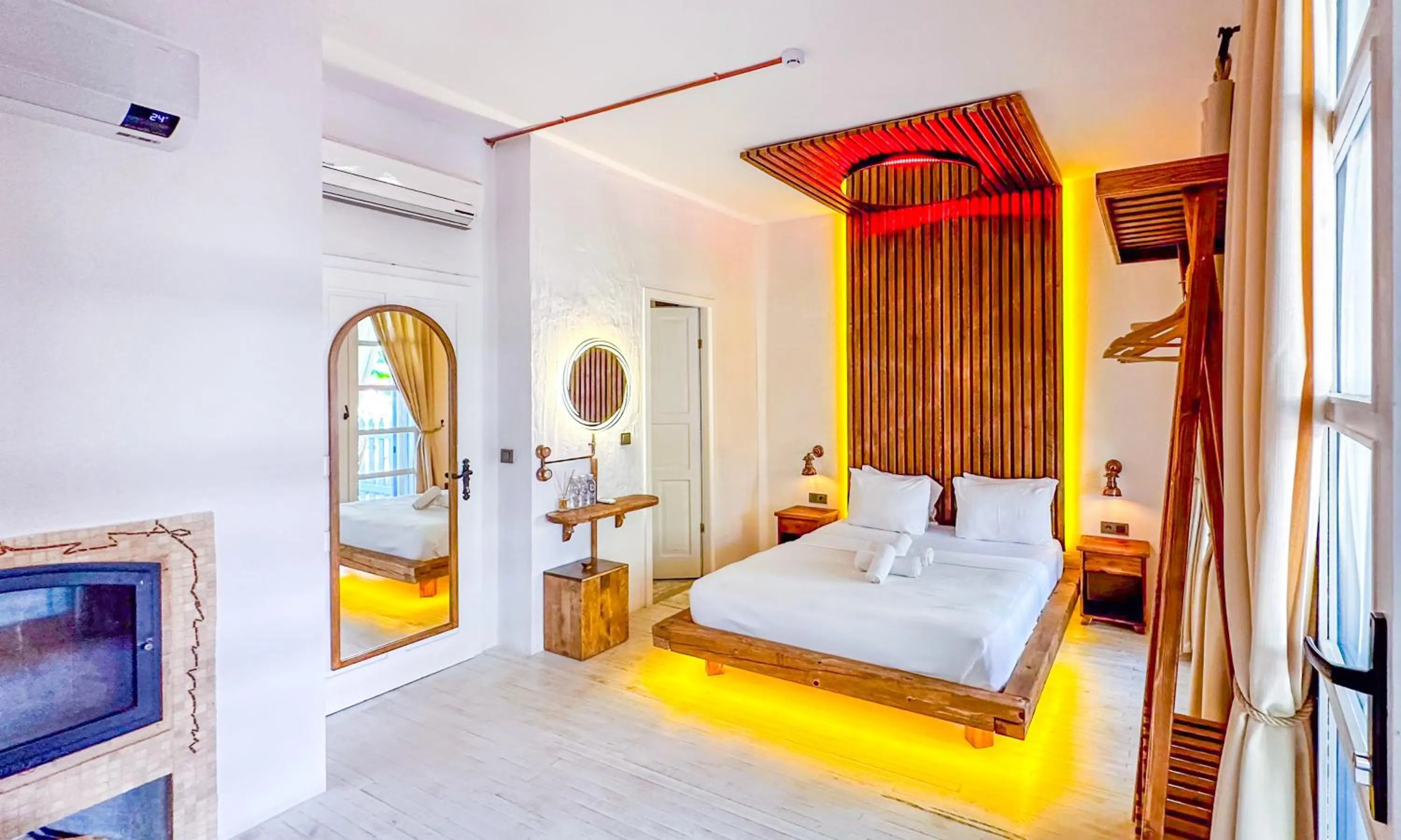 Triple Room with Terrace in Banana Alaçatı Food & Stay - Adults Only