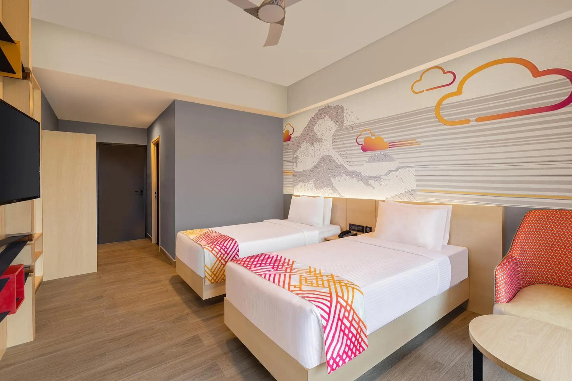 Luxe Twin Room - single occupancy in Ginger Kochi, Kalamassery