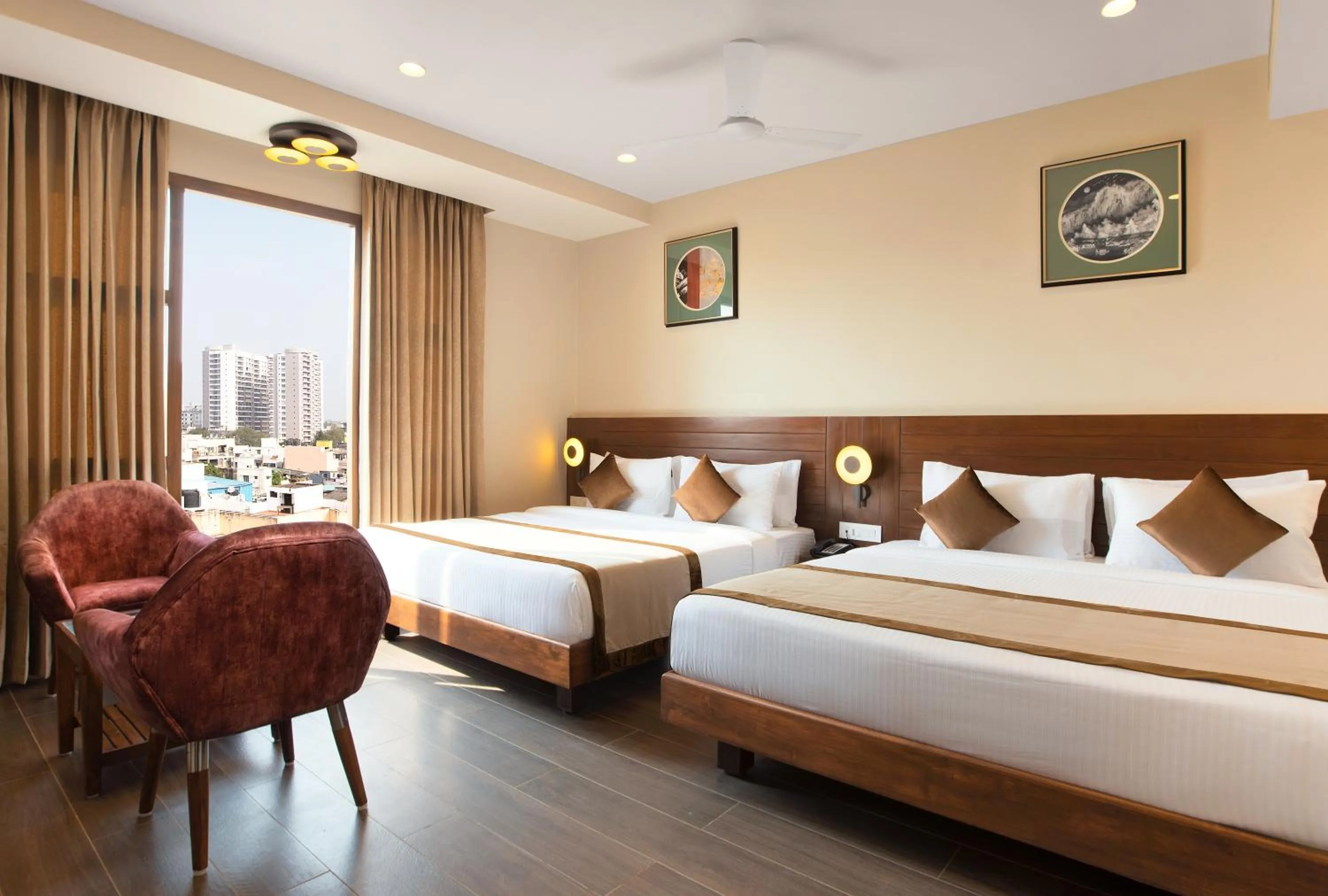 Premium Quadruple Room in The Madras Grand