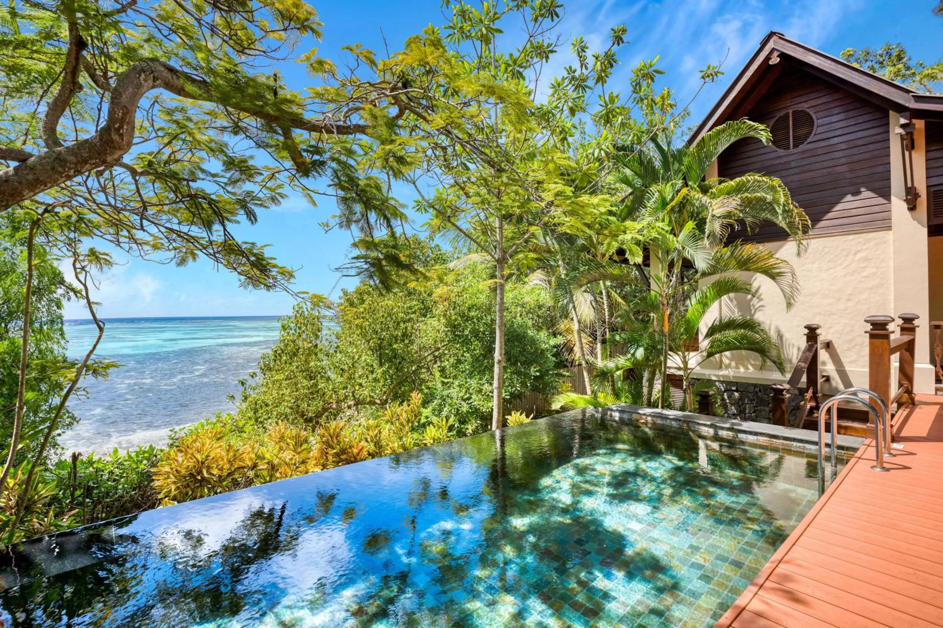Enchanted Signature Villa with a Complimentary bottle of Prosecco on arrival, Private Dinner in the villa (Gazebo), and 60 minutes Spa treatment once during the stay. in JA Enchanted Island Resort Seychelles