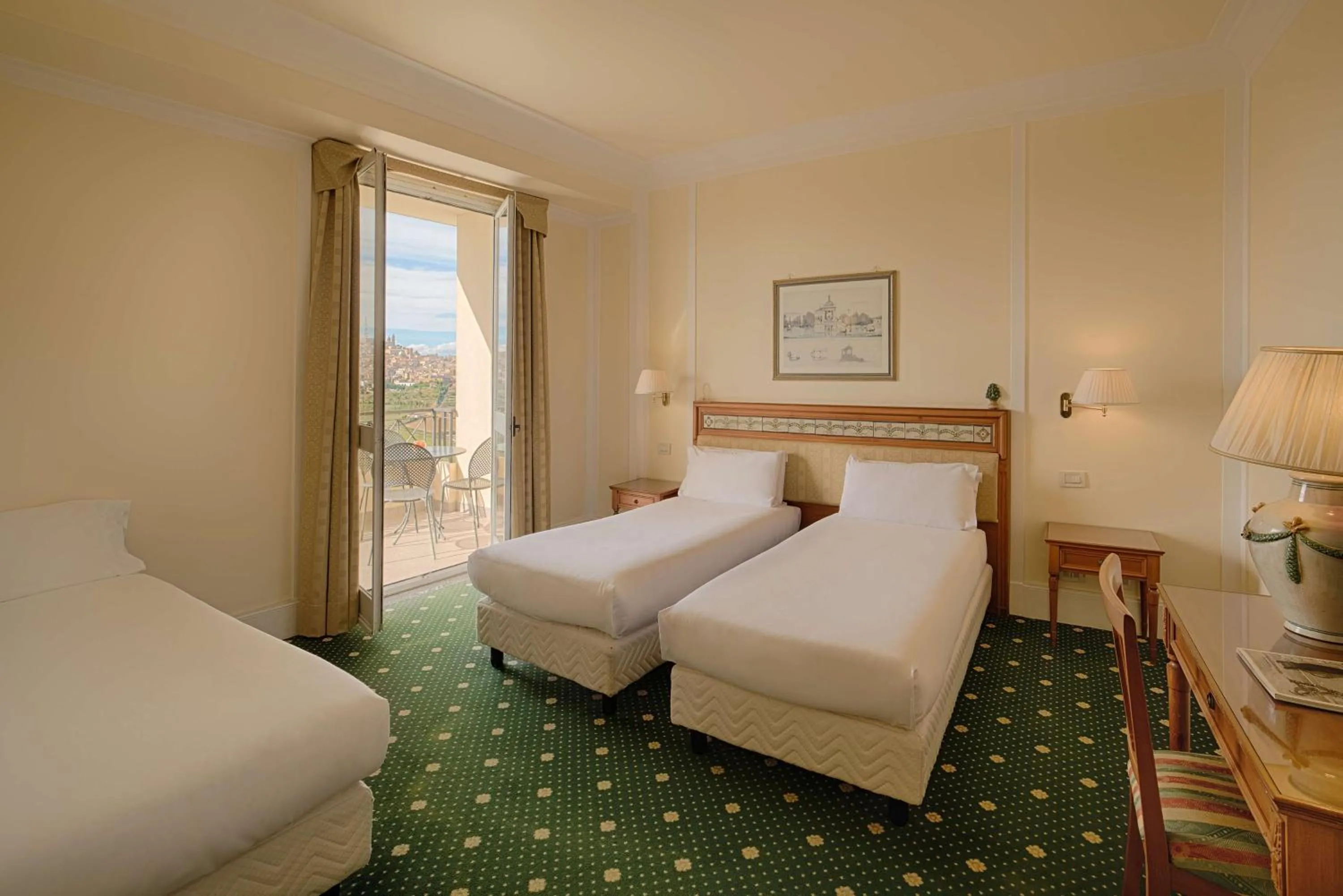 Family Adjoining Room (2 Adults + 2 Children) in NH Caltagirone Villa San Mauro