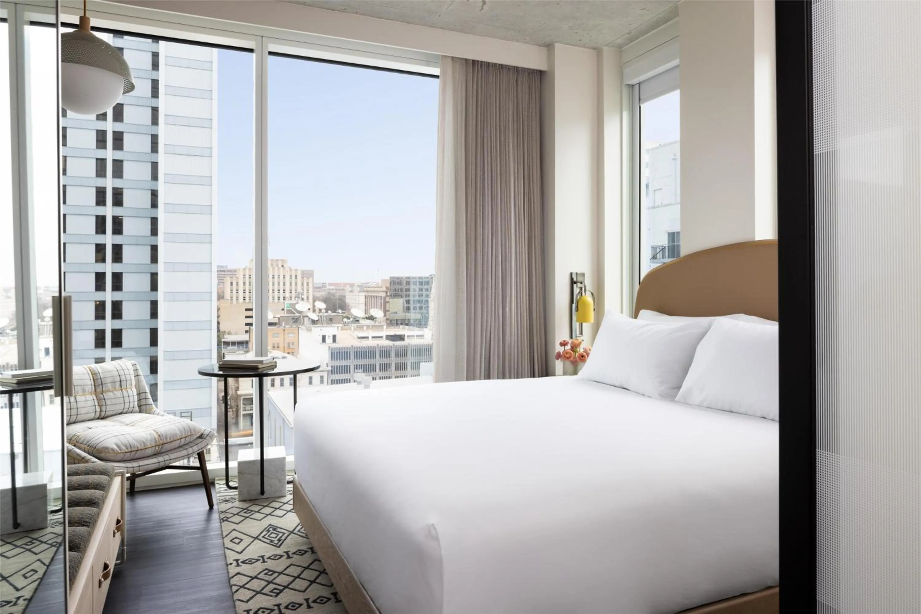 Corner King Room with City View in Hyatt Centric Congress Avenue Austin