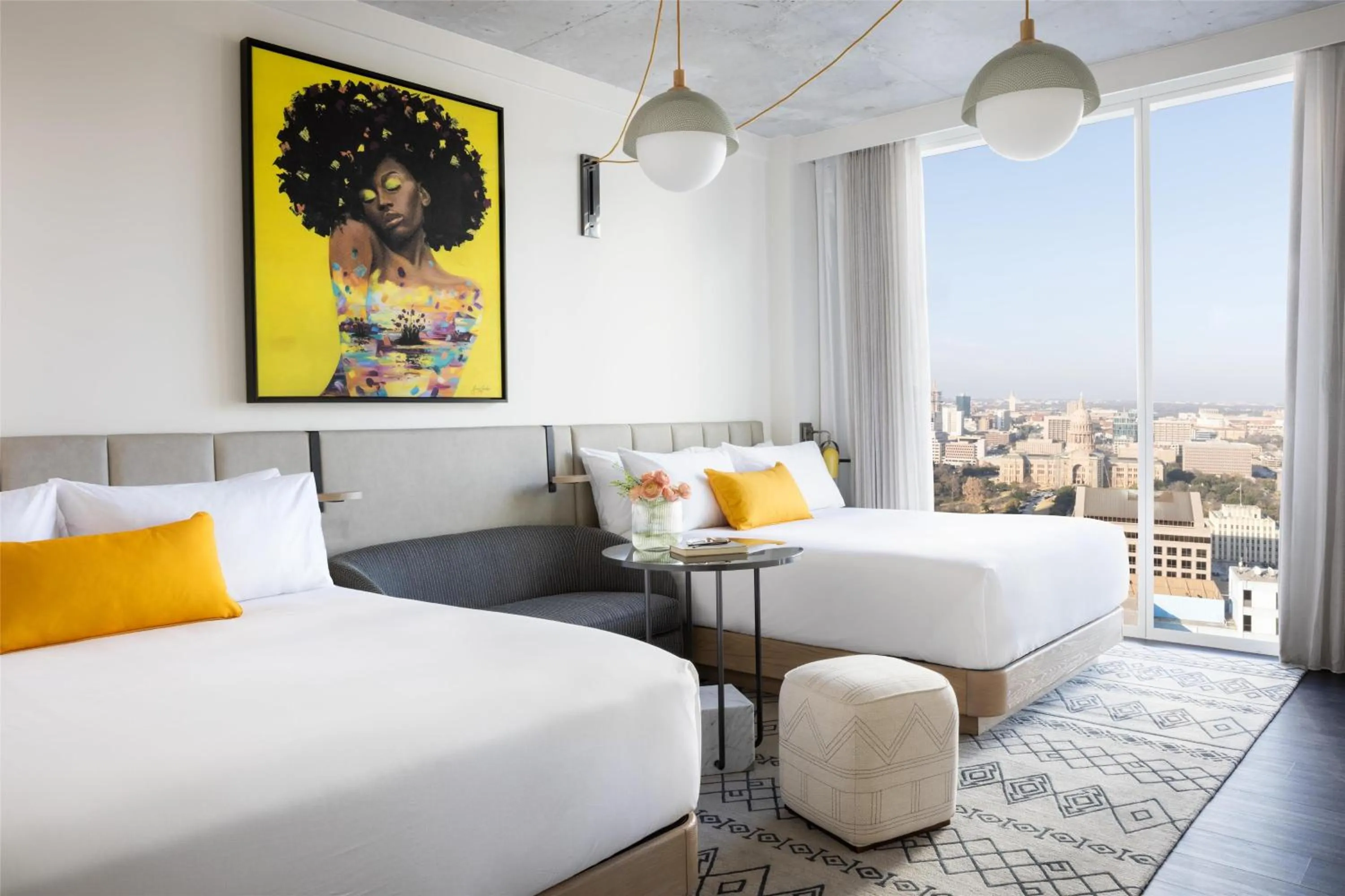 Queen Room with Two Queen Beds in Hyatt Centric Congress Avenue Austin