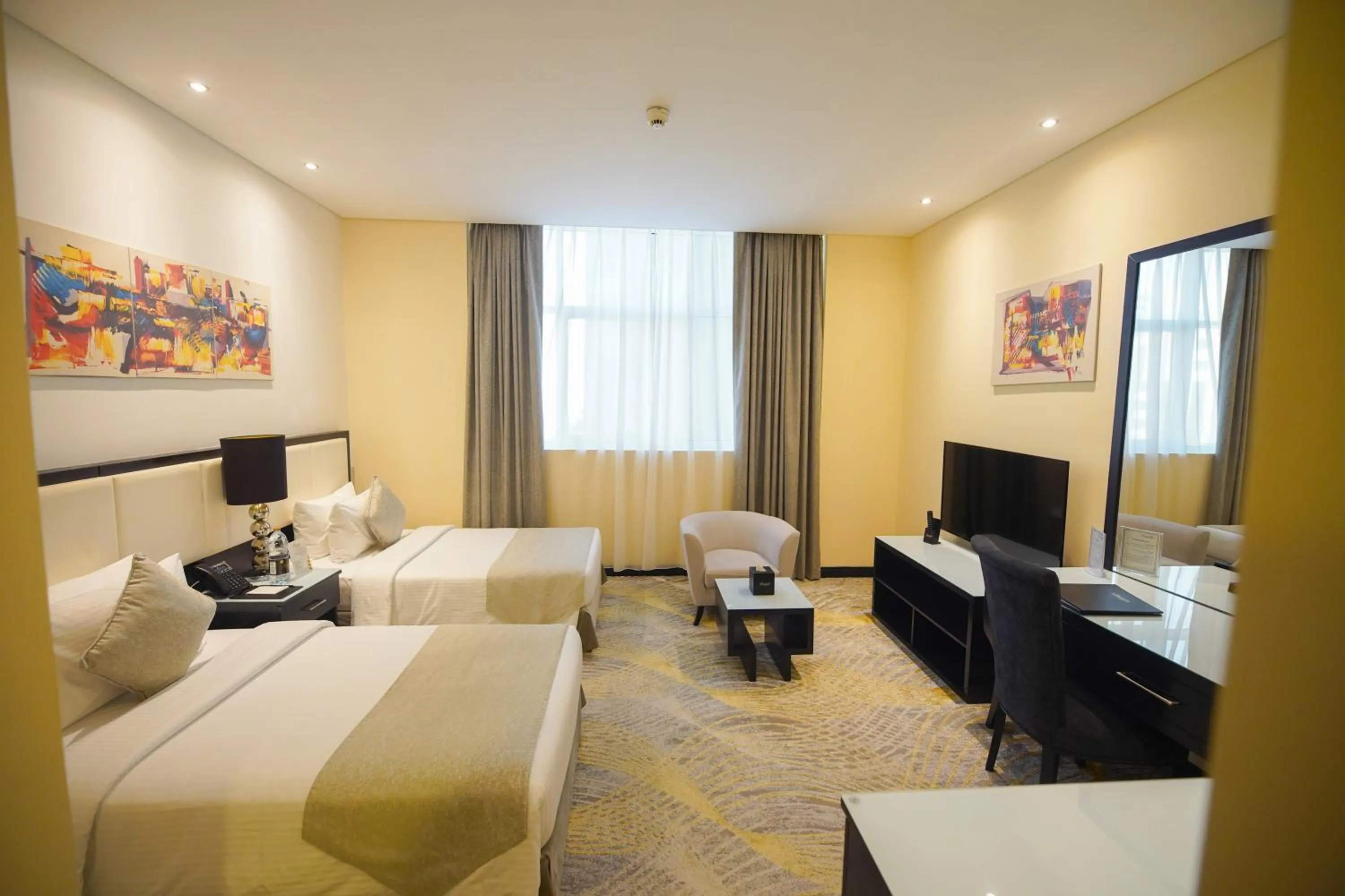 Deluxe Twin Room Smoking in Grand Villaggio Hotel Abu Dhabi