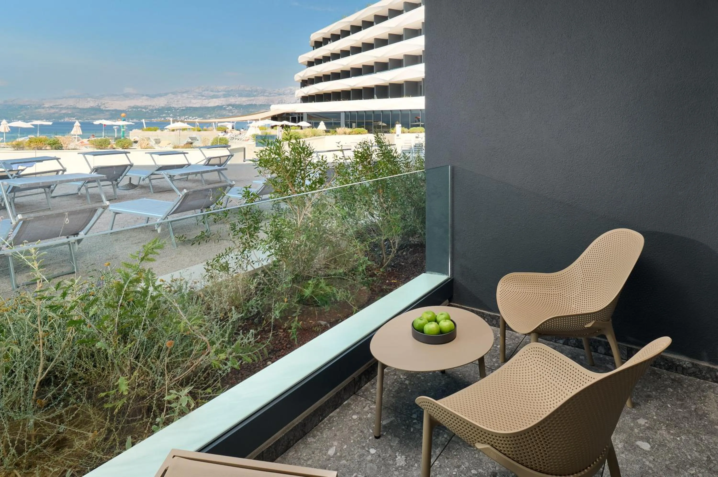 Superior Double Room, Extra Bed, Sea Side, Terrace in Grand Hotel View