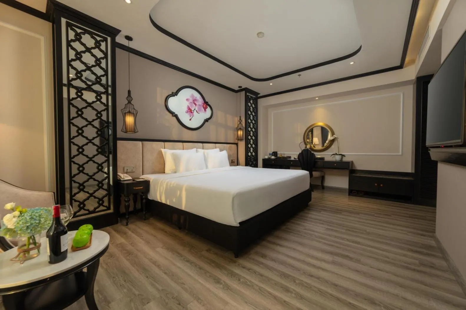 Double or Twin Room with City View in FTE Ba Dinh Hotel