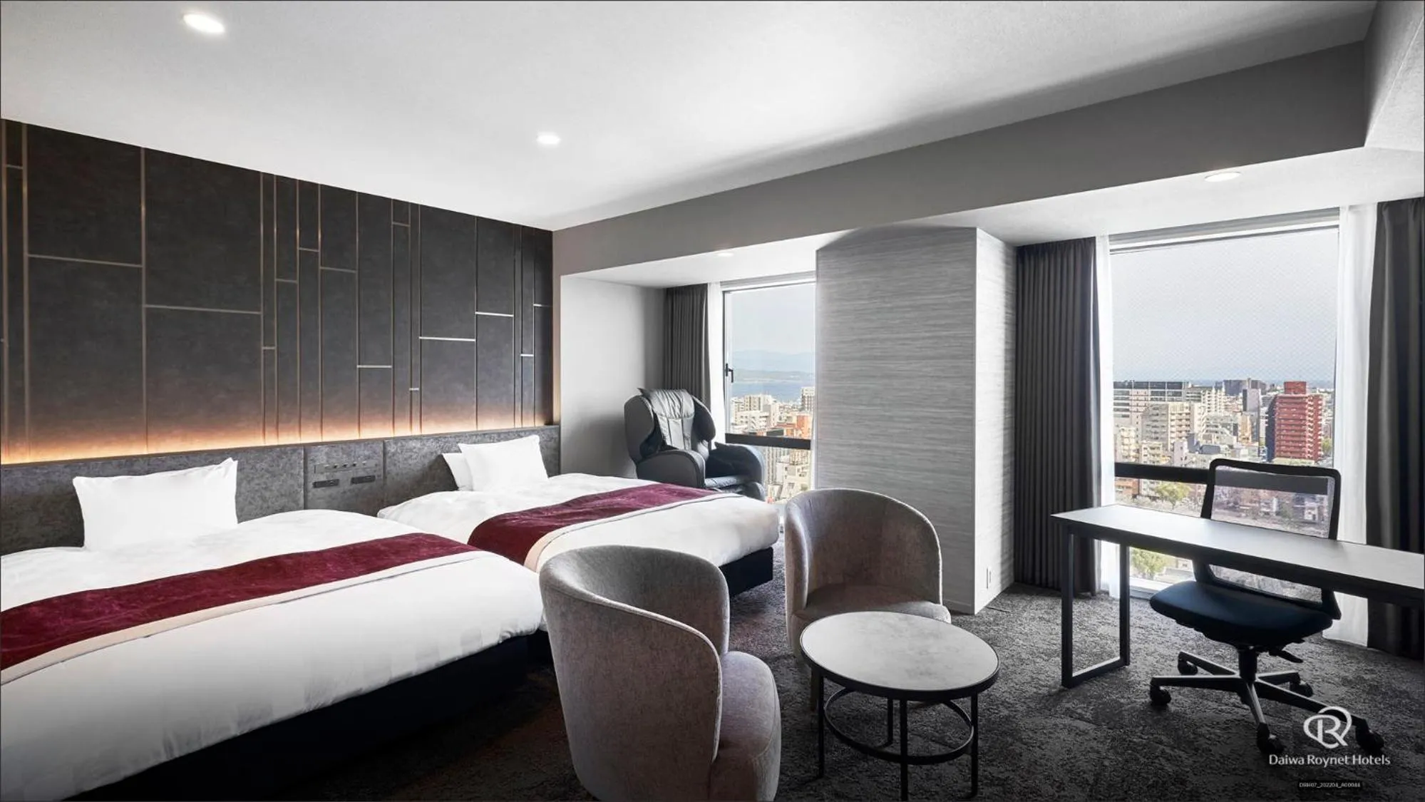 Executive Twin Room (1 Adult) - single occupancy - Non-Smoking in Daiwa Roynet Hotel Kagoshima Tenmonkan PREMIER - former Daiwa Roynet Hotel Kagoshima Tenmonkan