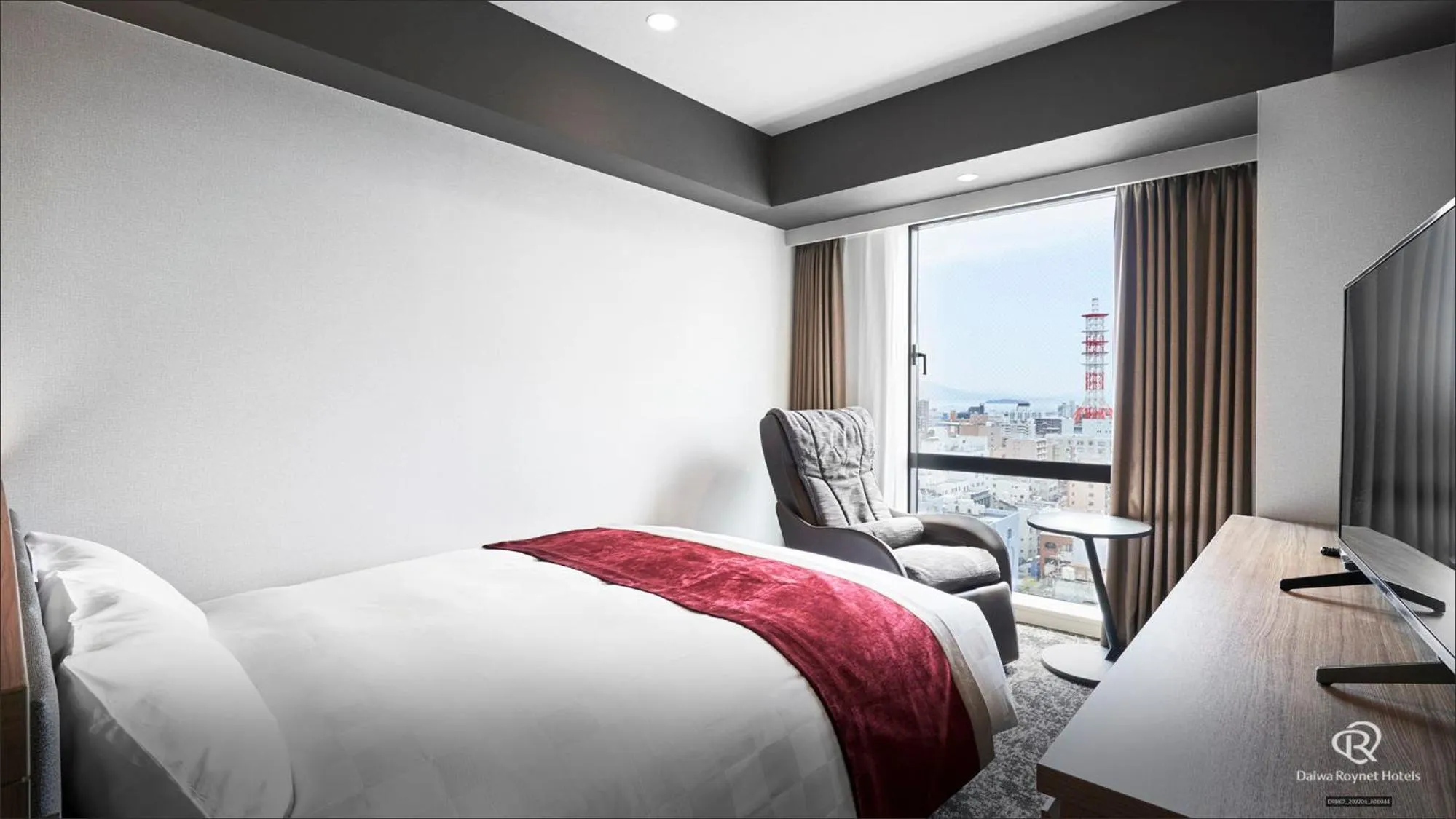 Superior Double Room (2 Adults) - Non-Smoking - Sakurajima Side in Daiwa Roynet Hotel Kagoshima Tenmonkan PREMIER - former Daiwa Roynet Hotel Kagoshima Tenmonkan