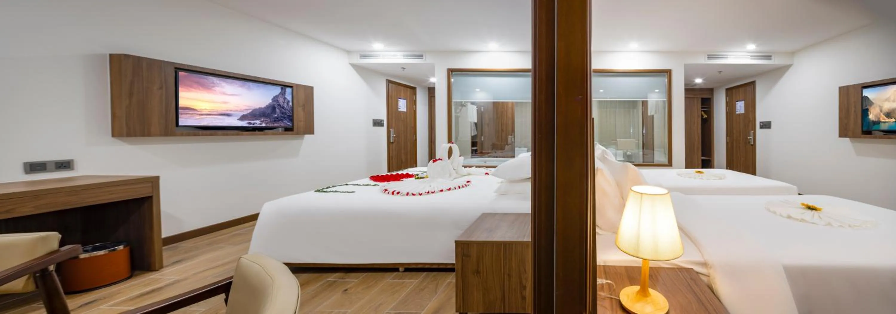 Connecting Rooms with Sea View in Miracle Luxury Nha Trang